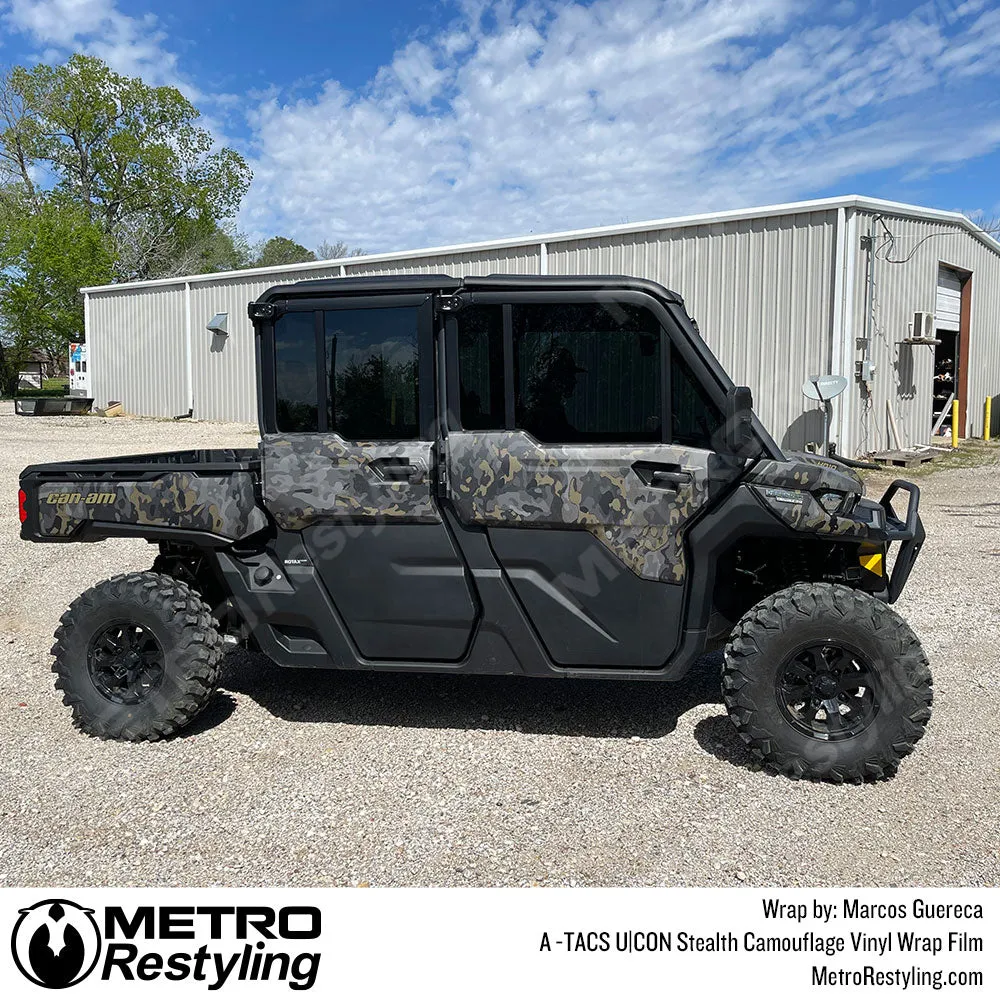 A-TACS U|CON Stealth Camouflage Vinyl Wrap Film