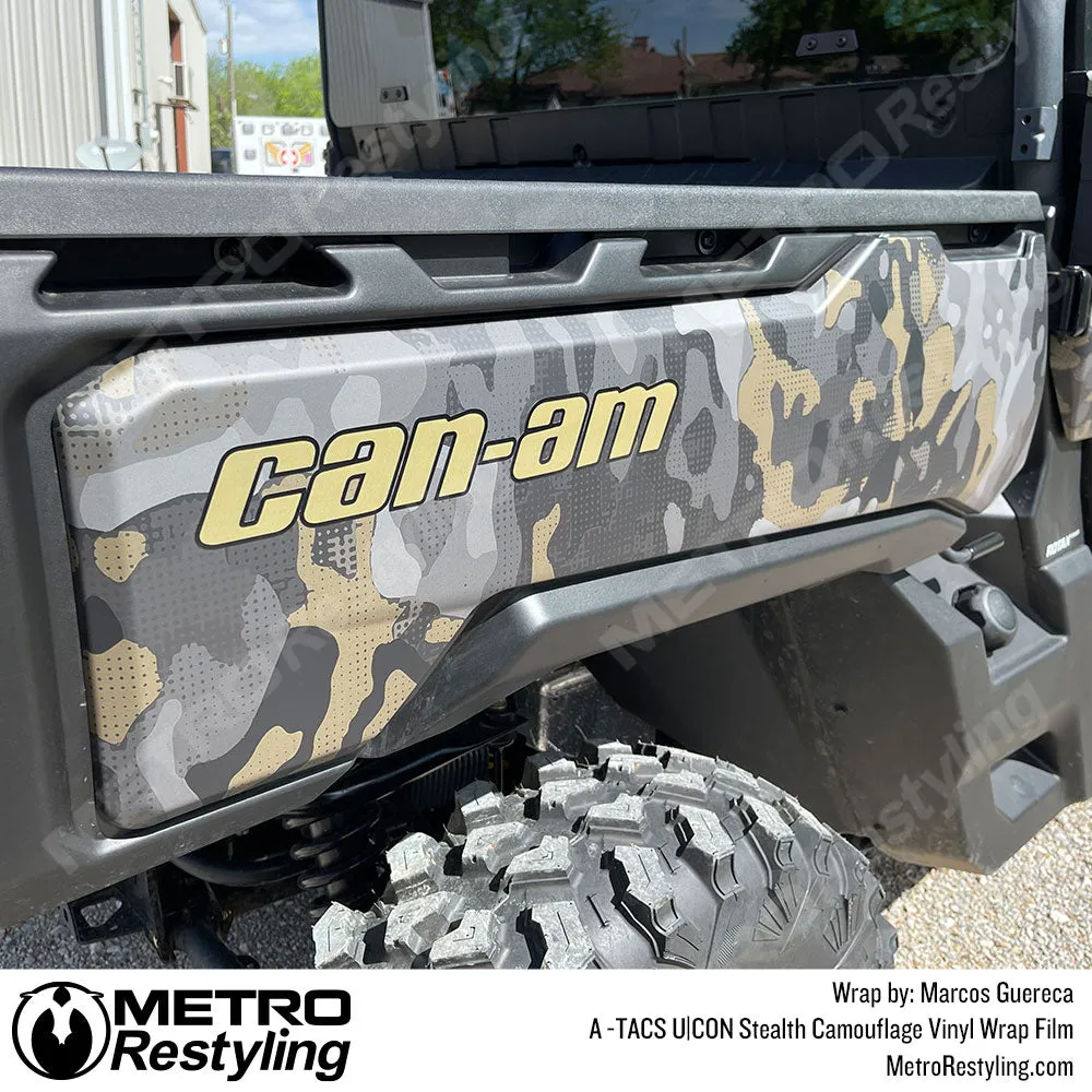 A-TACS U|CON Stealth Camouflage Vinyl Wrap Film