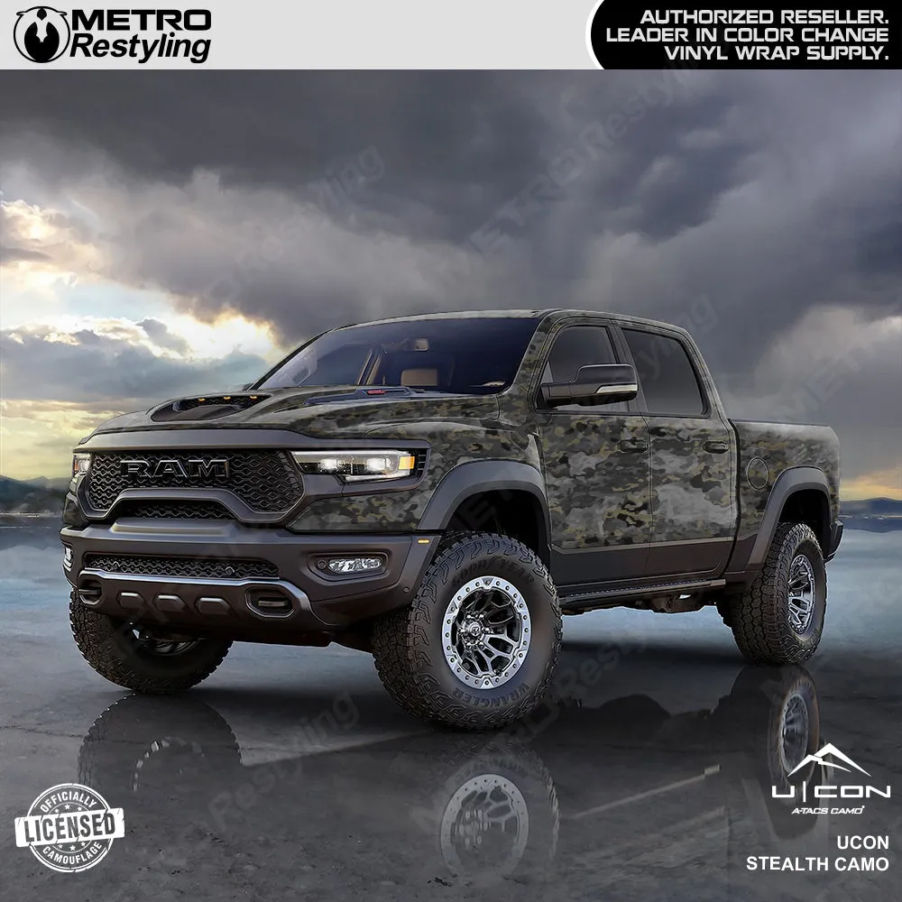A-TACS U|CON Stealth Camouflage Vinyl Wrap Film