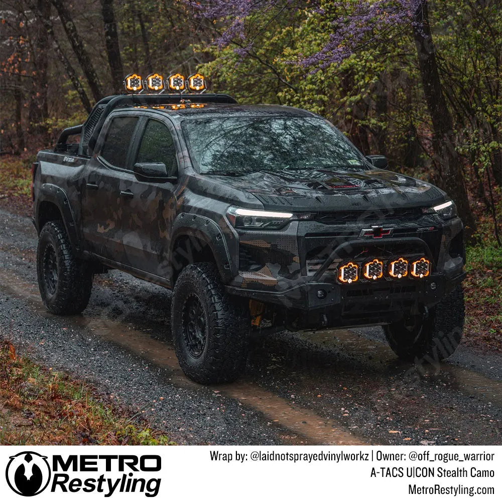 A-TACS U|CON Stealth Camouflage Vinyl Wrap Film