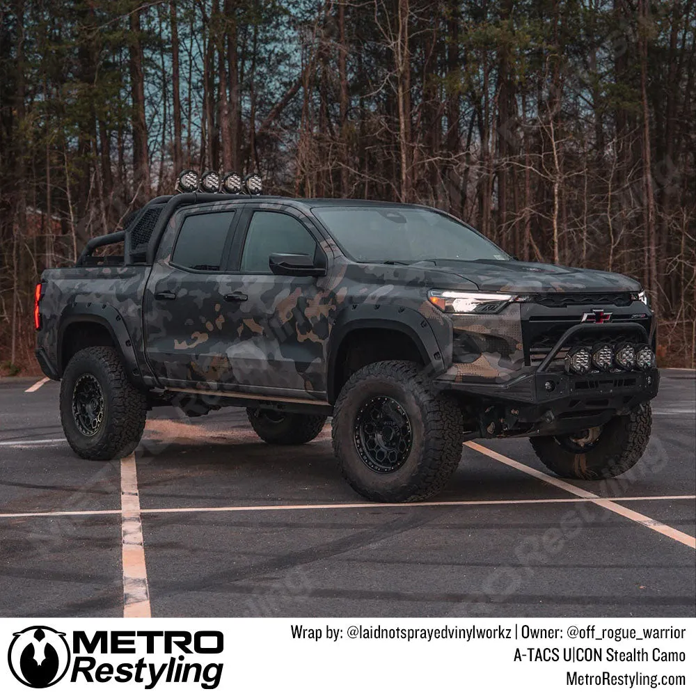 A-TACS U|CON Stealth Camouflage Vinyl Wrap Film