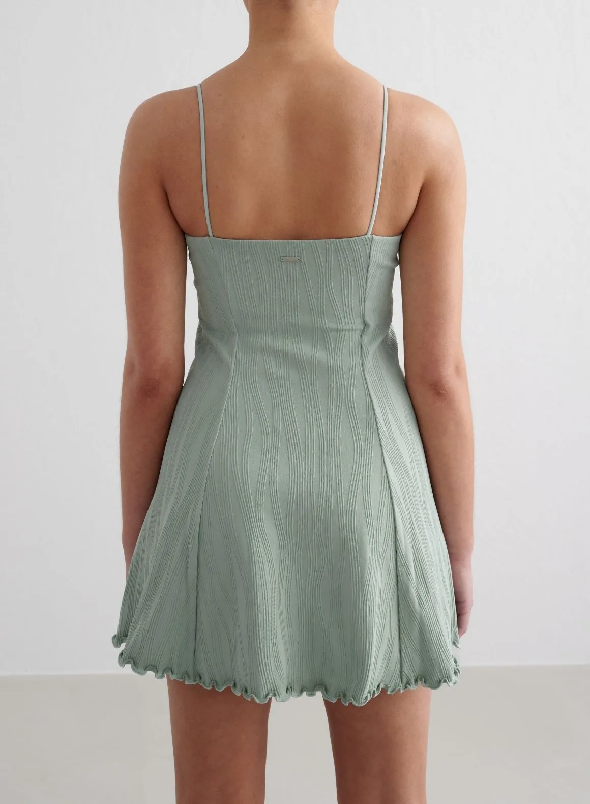 Aqua Tulip Dress