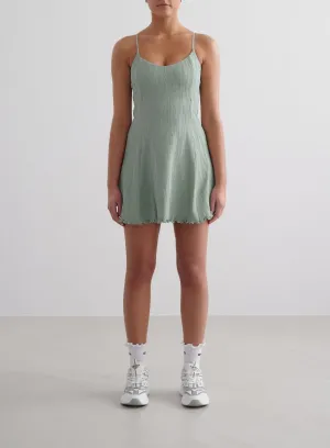 Aqua Tulip Dress