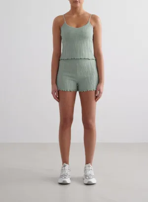 Aqua Tulip Shorts