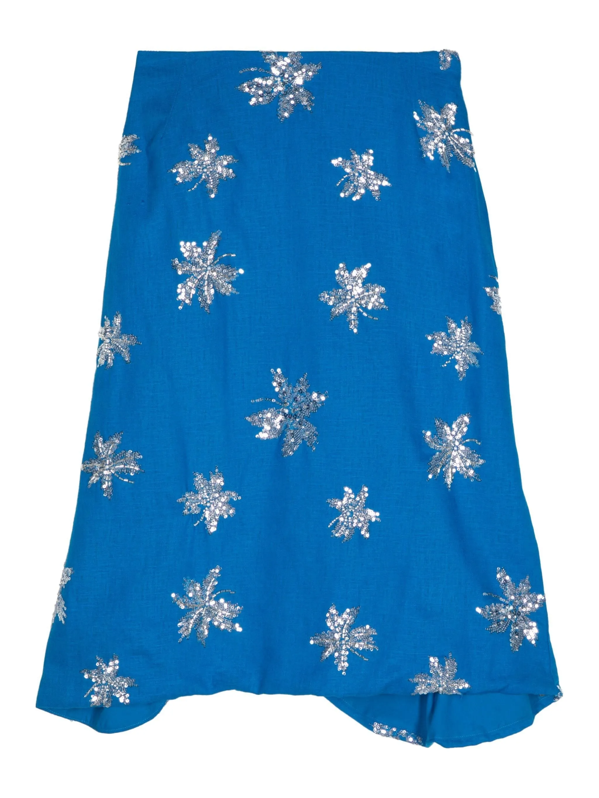 ARI LINEN MIDI SKIRT