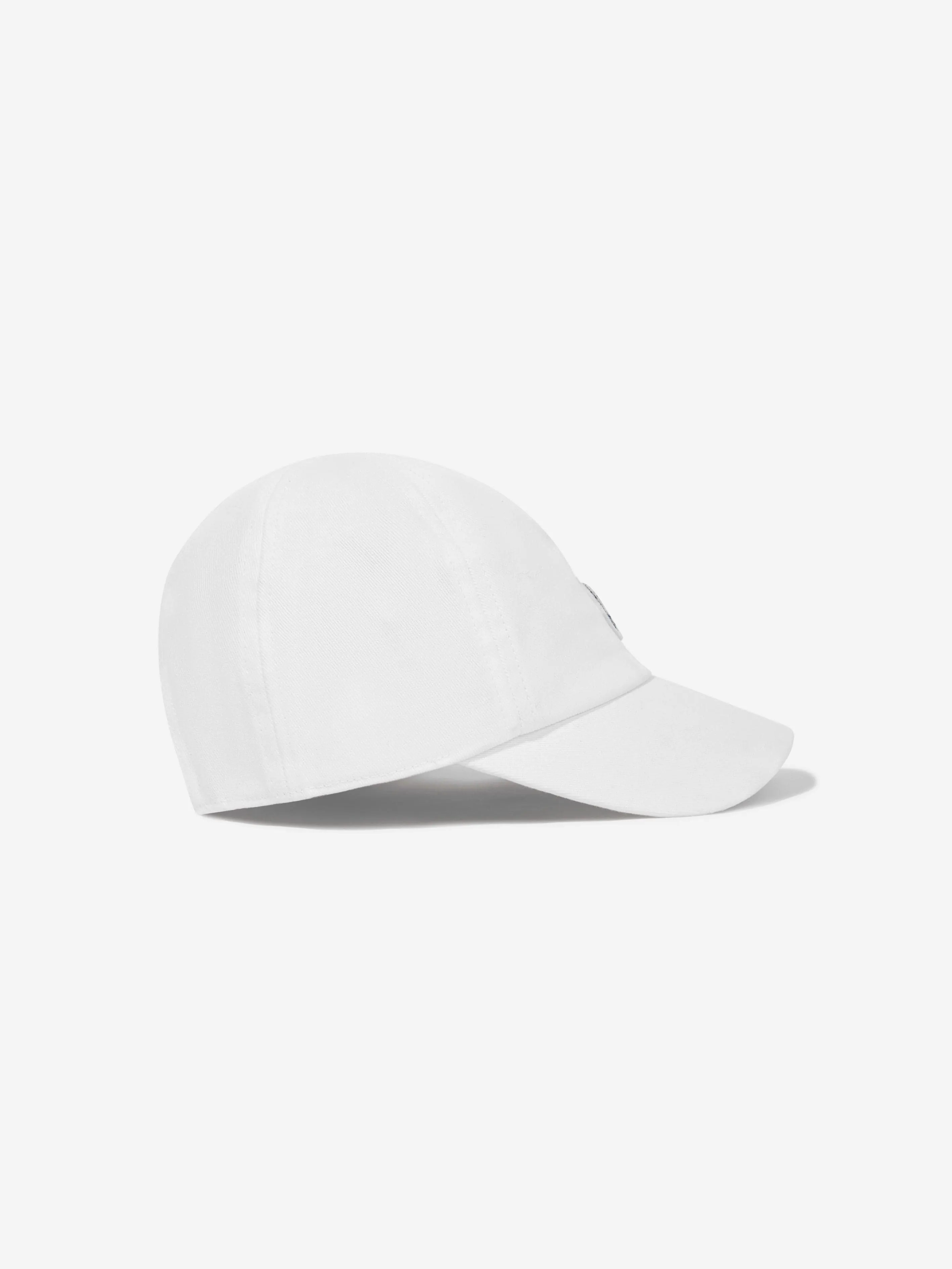 Baby Boys Logo Cap in White