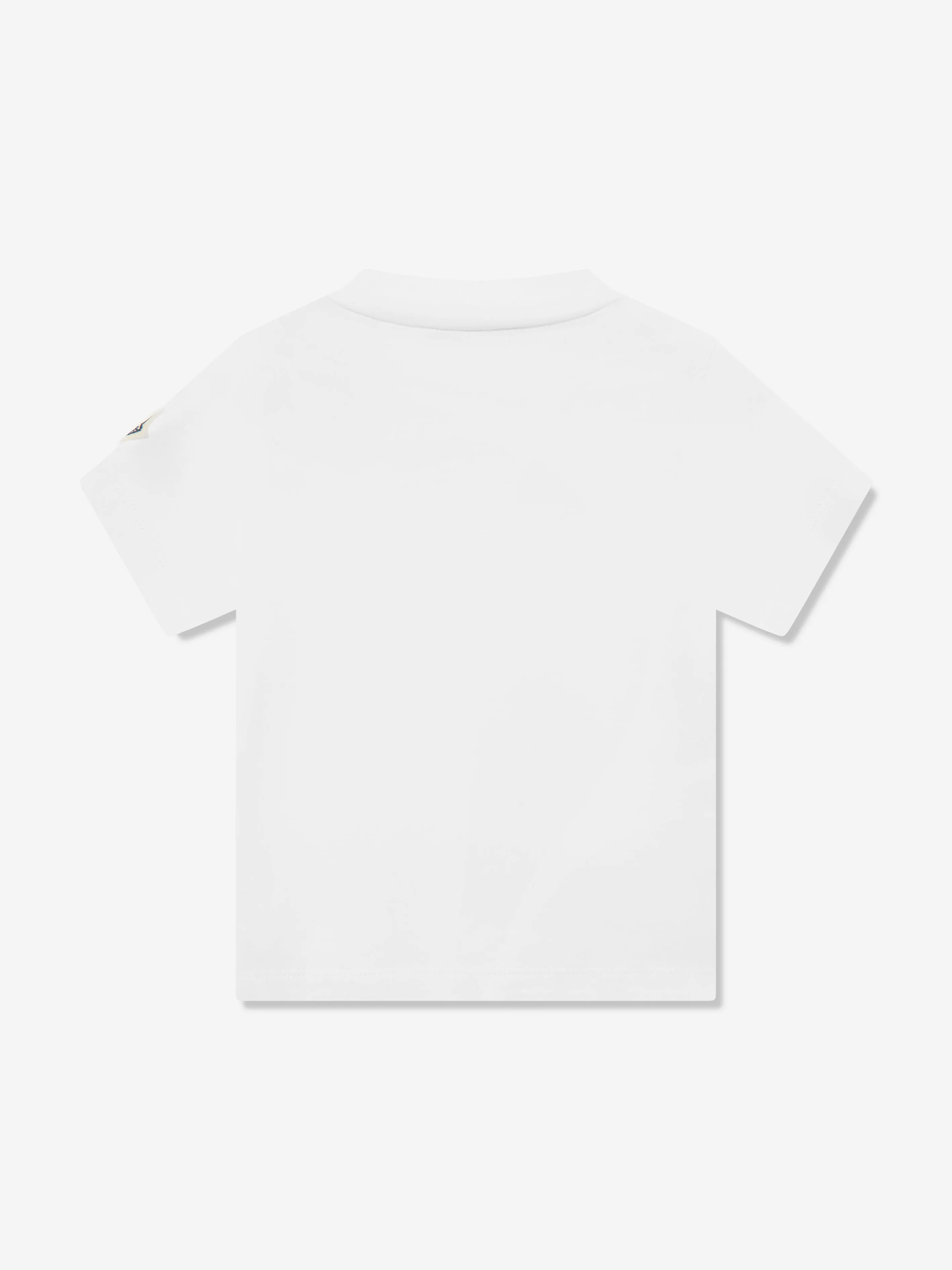 Baby Girls Bear Print T-Shirt in White