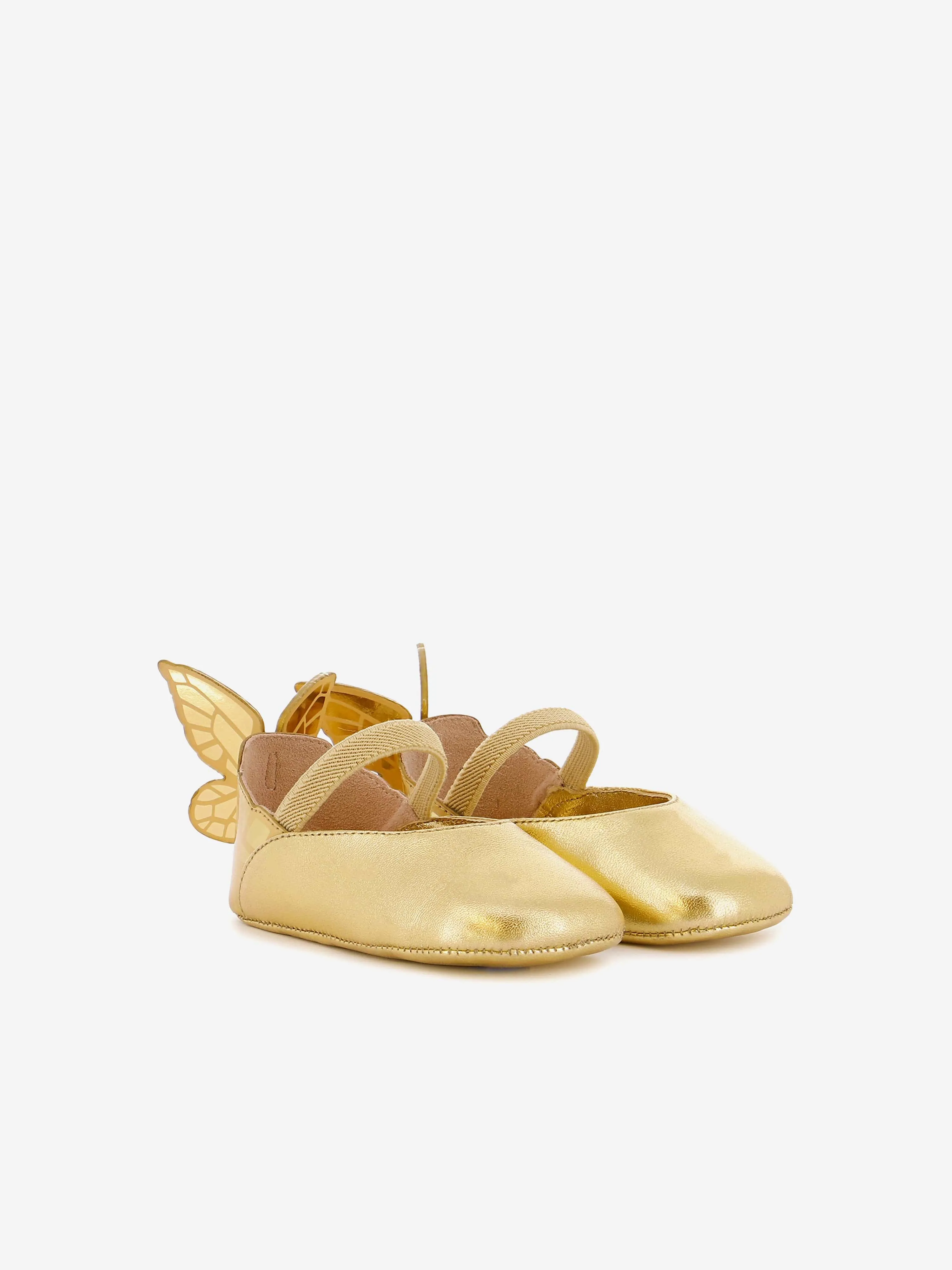 Baby Girls Chiara Pre-Walkers in Gold