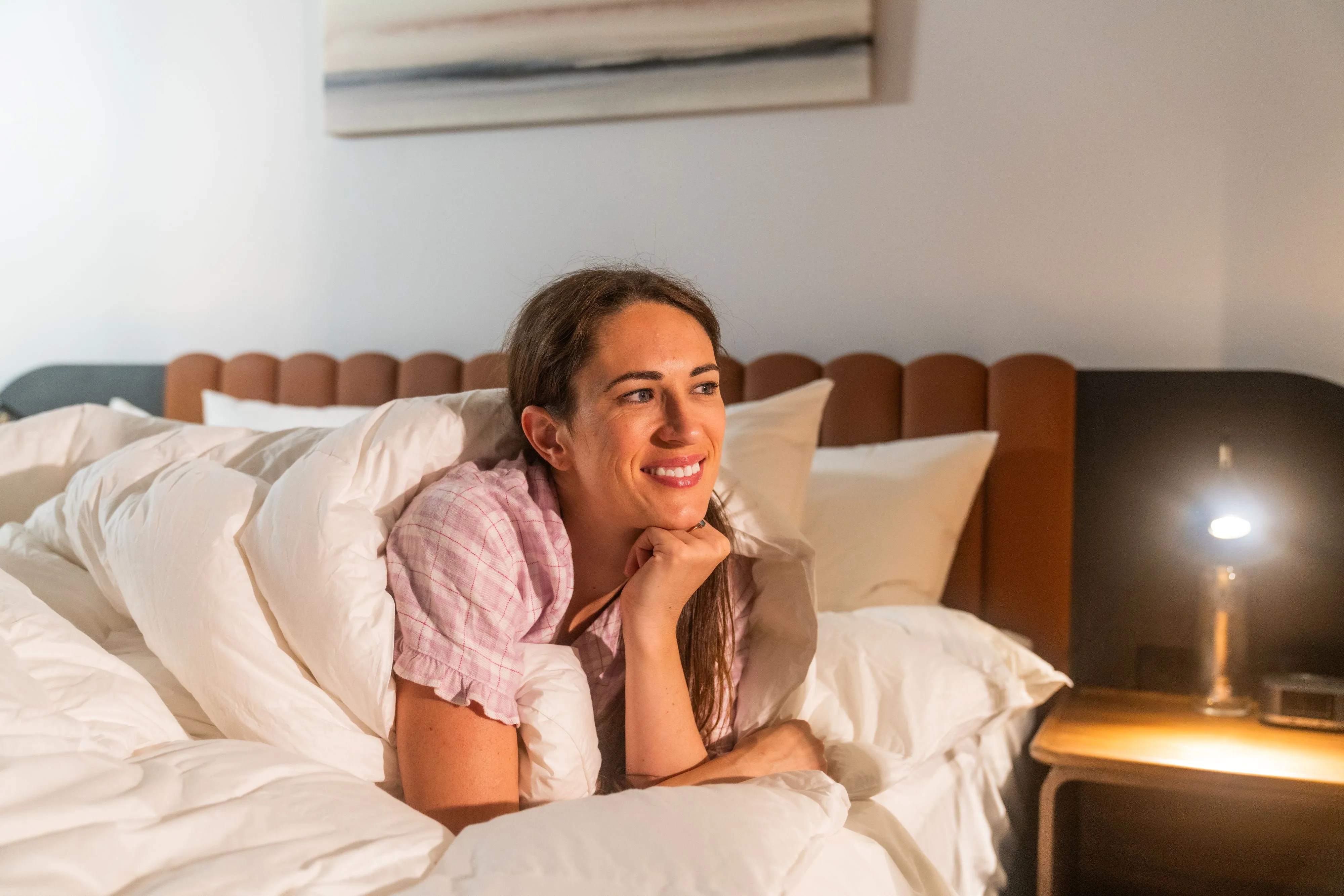 Baffle Boxed US Queen Size Comforter 98-99% White Premium Hand Select Polish Goose Down 5 Blanket Warmth 900 Fill Power