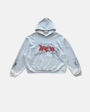 Barrier Hoodie Vintage White