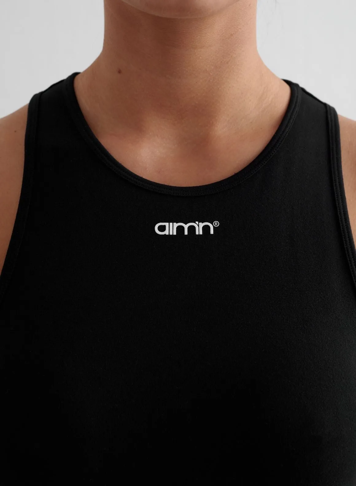 Black Soft Basic Singlet