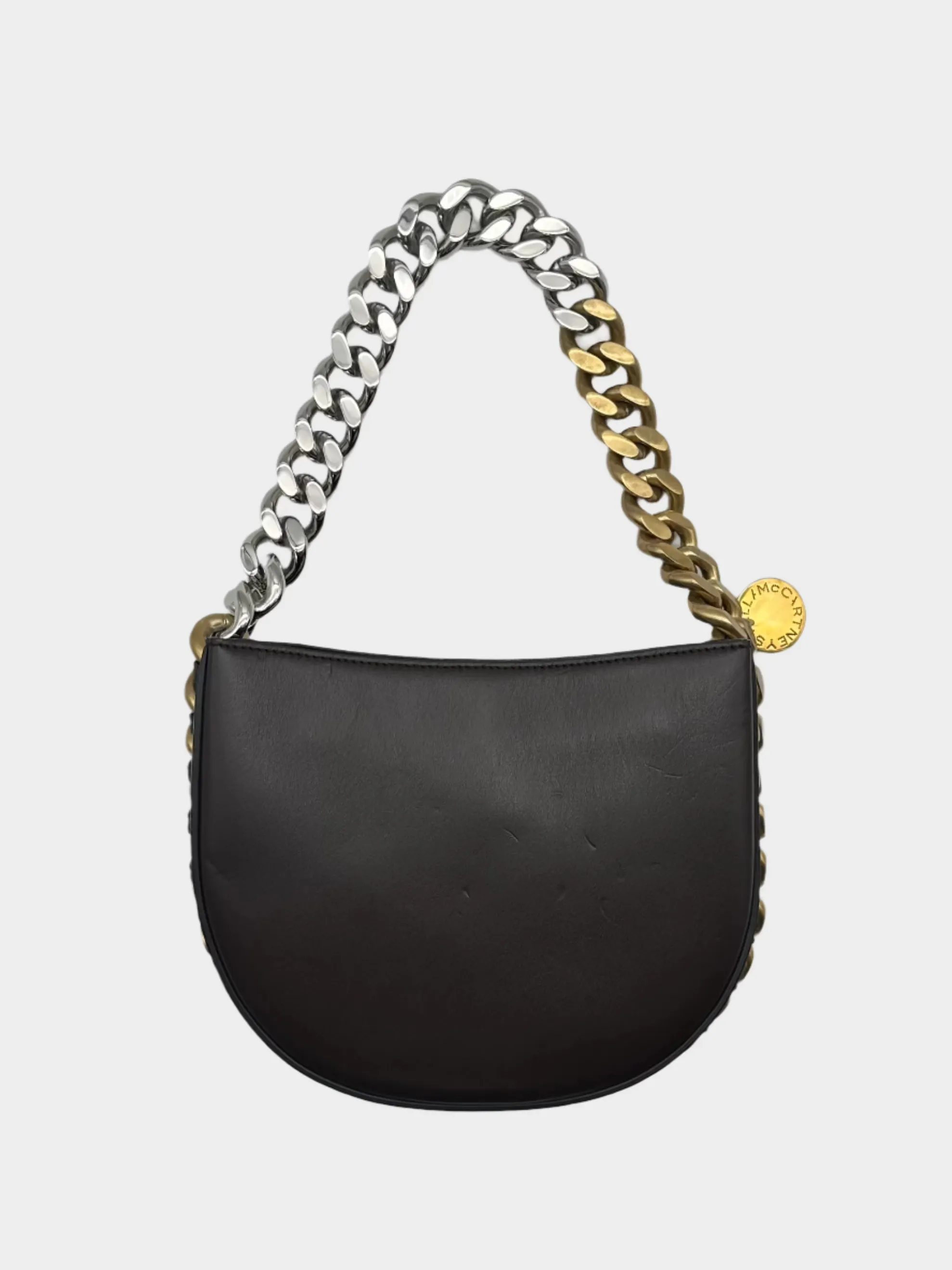 Borsa A Spalla Small In Alter Mat Marrone Scuro