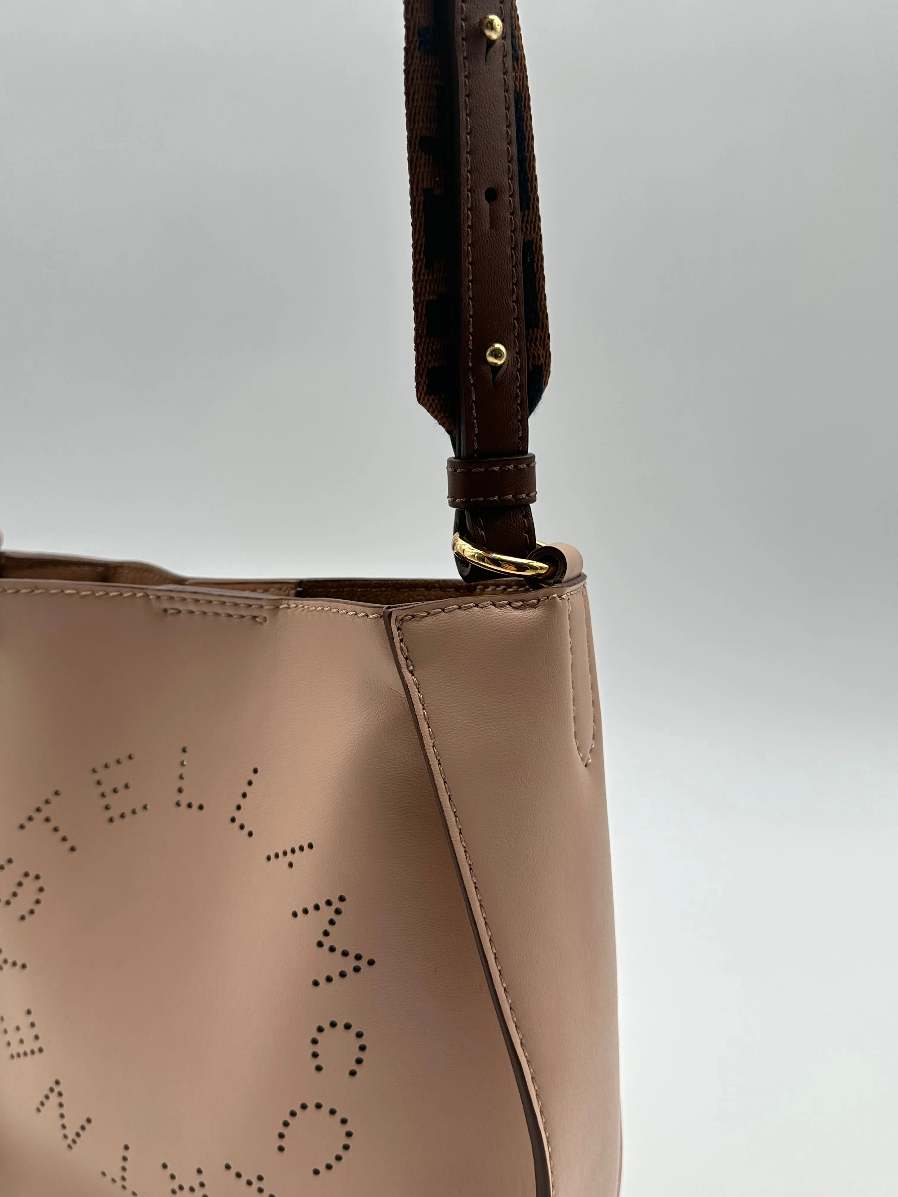 Borsa Hobo Small In Alter Nappa Nude
