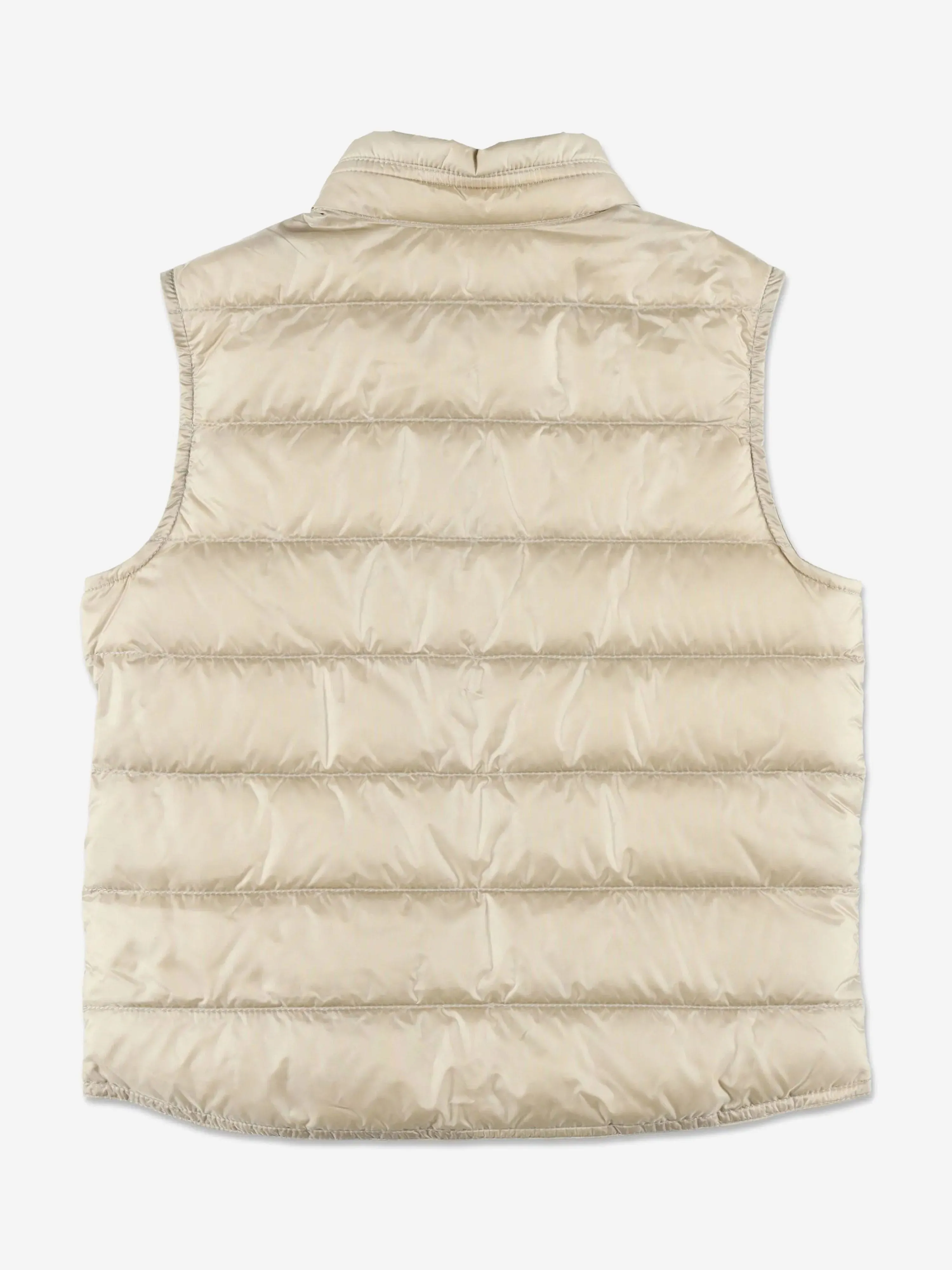 Boys Down Padded Gui Gilet in Beige