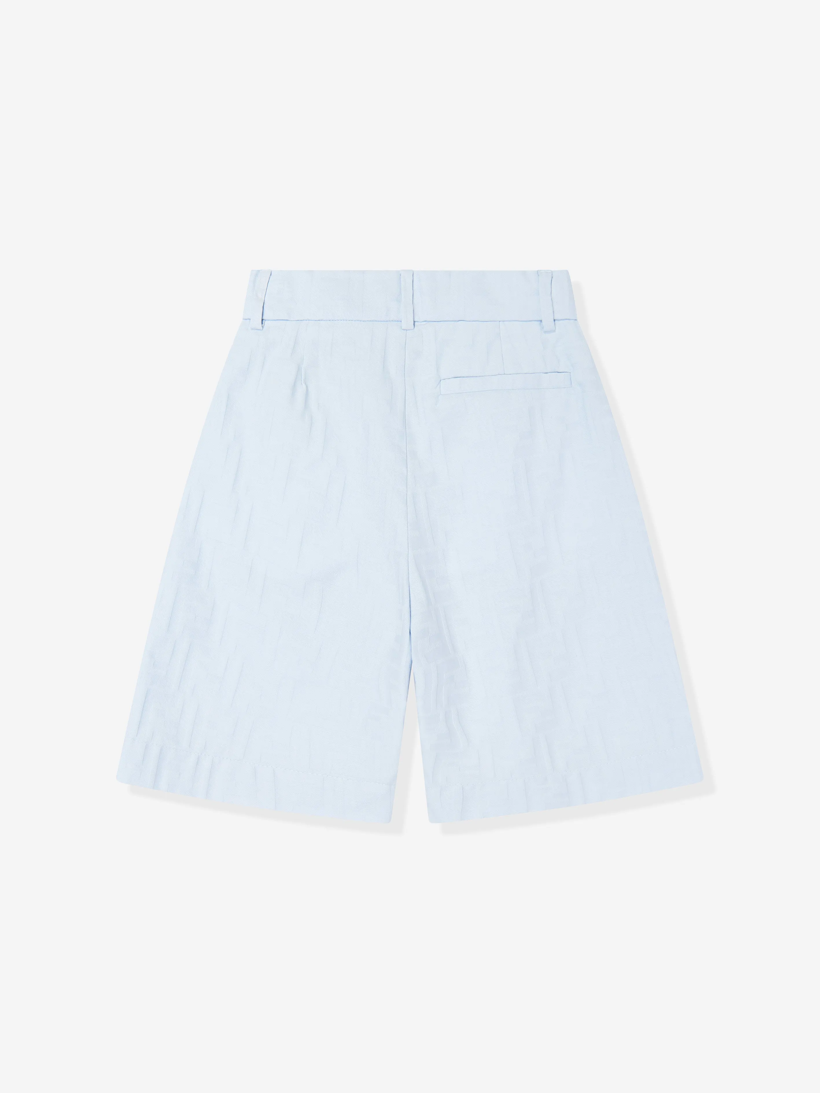 Boys FF Jacquard Shorts in Blue