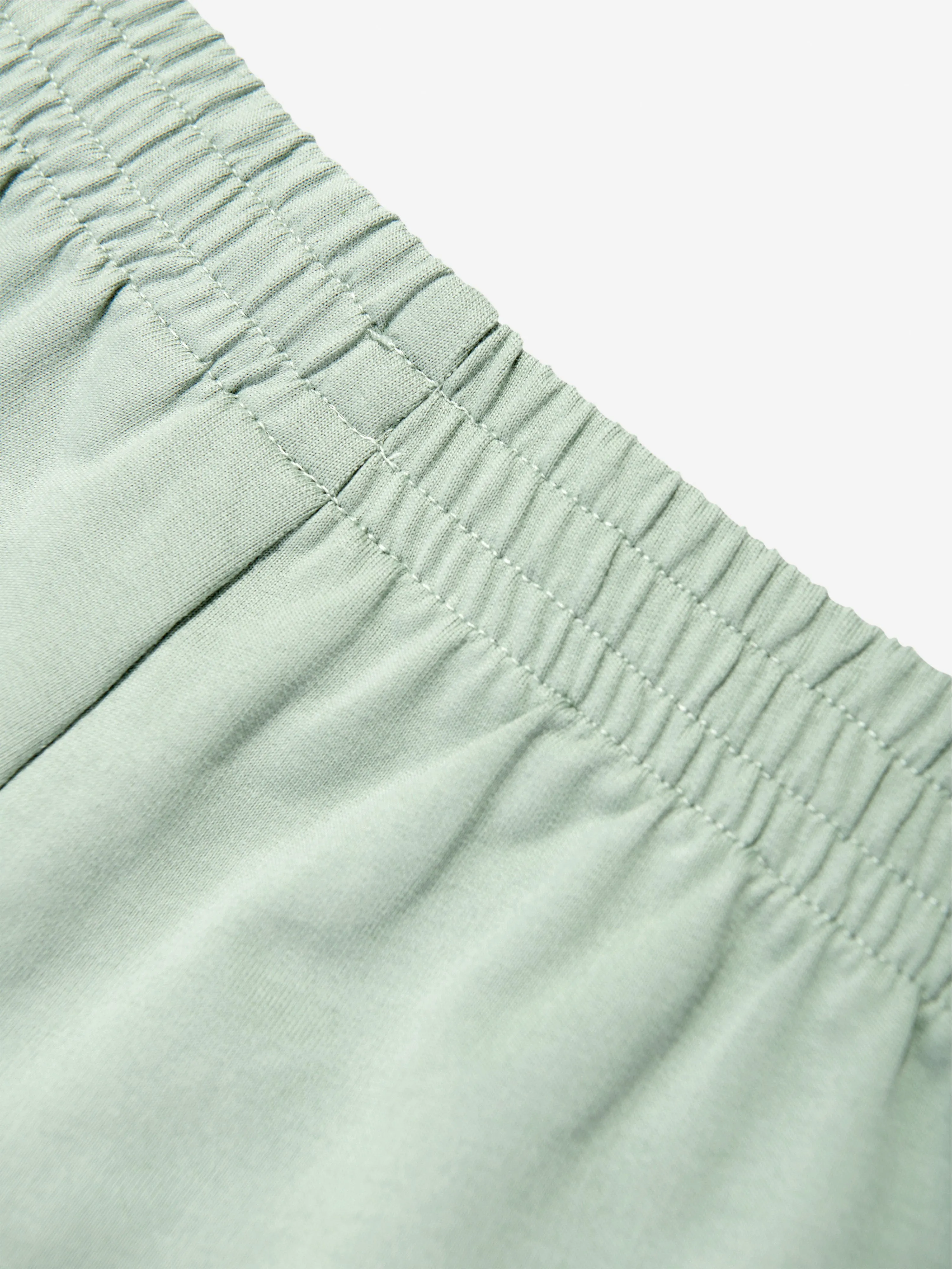 Boys Logo Bermuda Shorts in Green