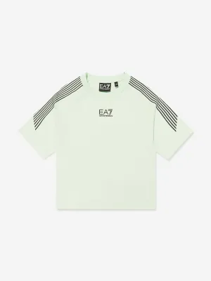Boys Logo T-Shirt in Green