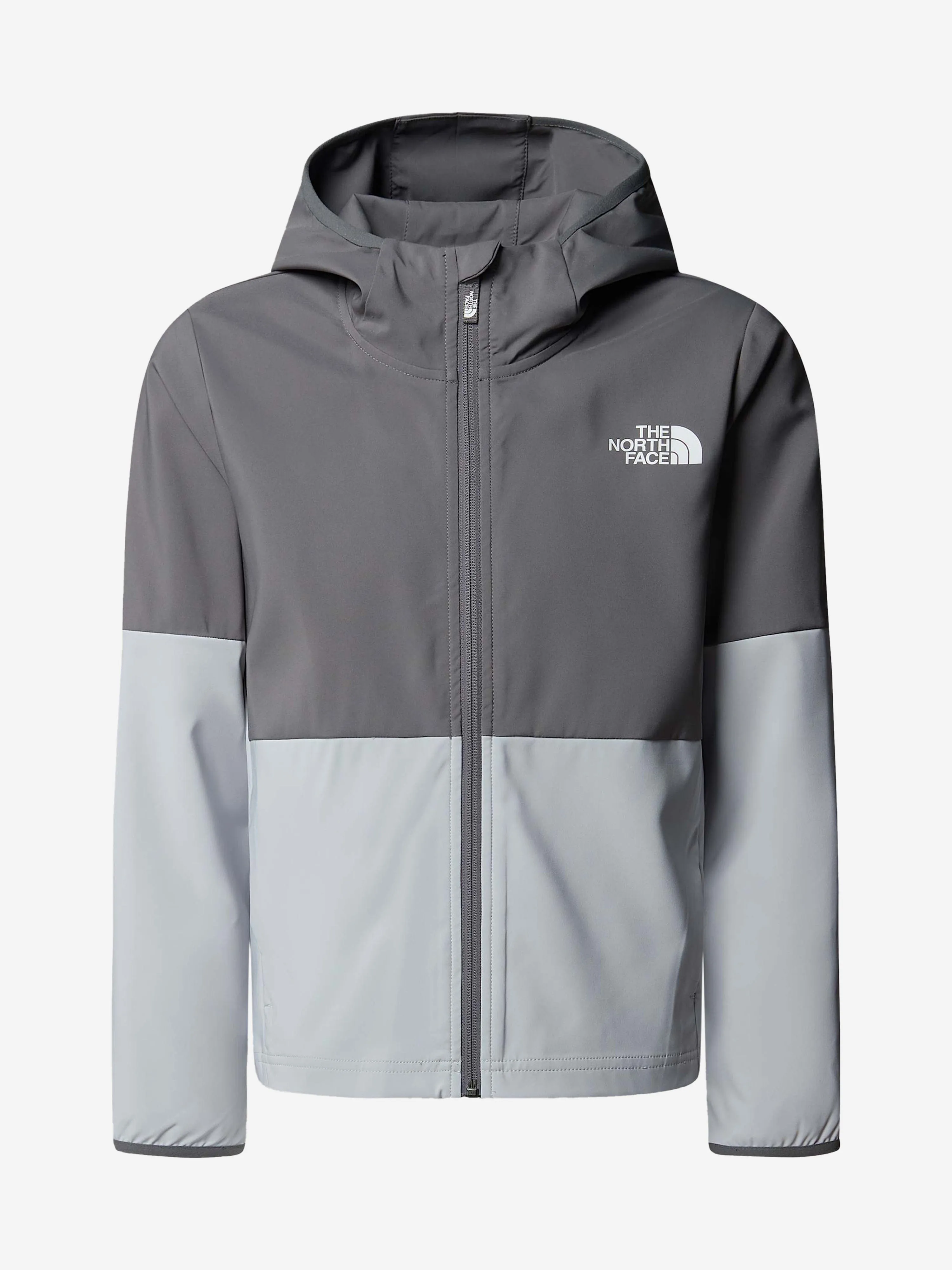 Boys On The Trail Zip Up Top in Grey