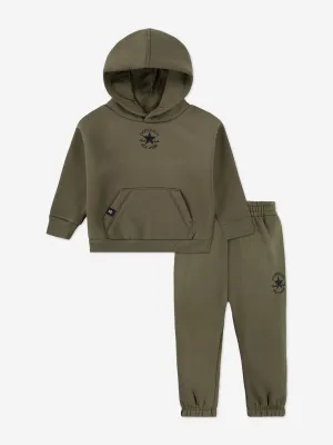 Boys Sustainable Core Tracksuit in Green