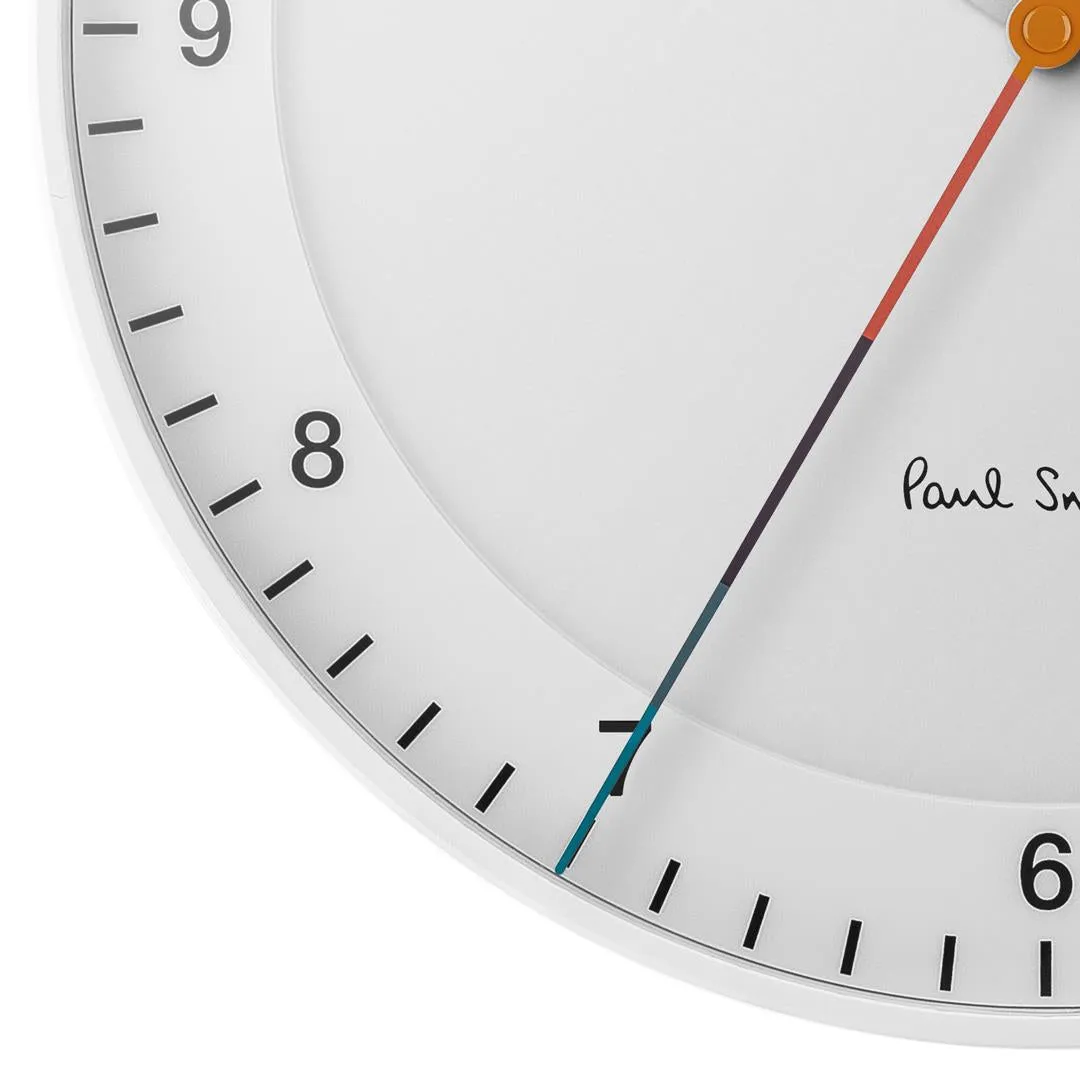 Braun x Paul Smith limited edition classic large analogue wall clock - white