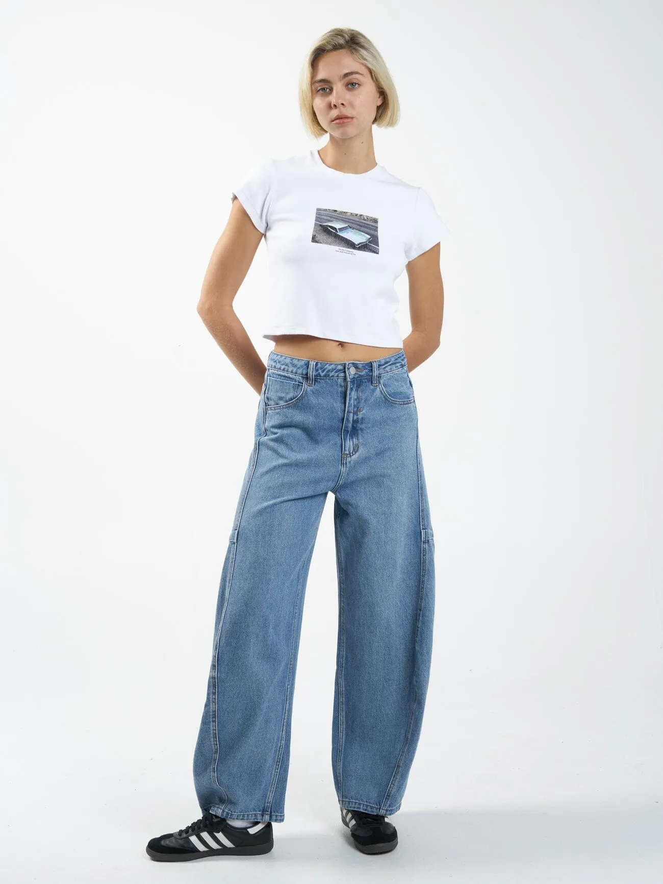 Canyon Mini Tee - White