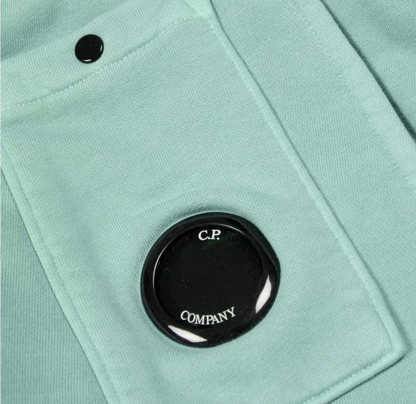CP Company Brushed Emerized Resist Dyed Lens Shorts