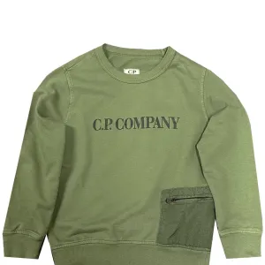 CP Company Junior Nylon Pocket Sweatshirt