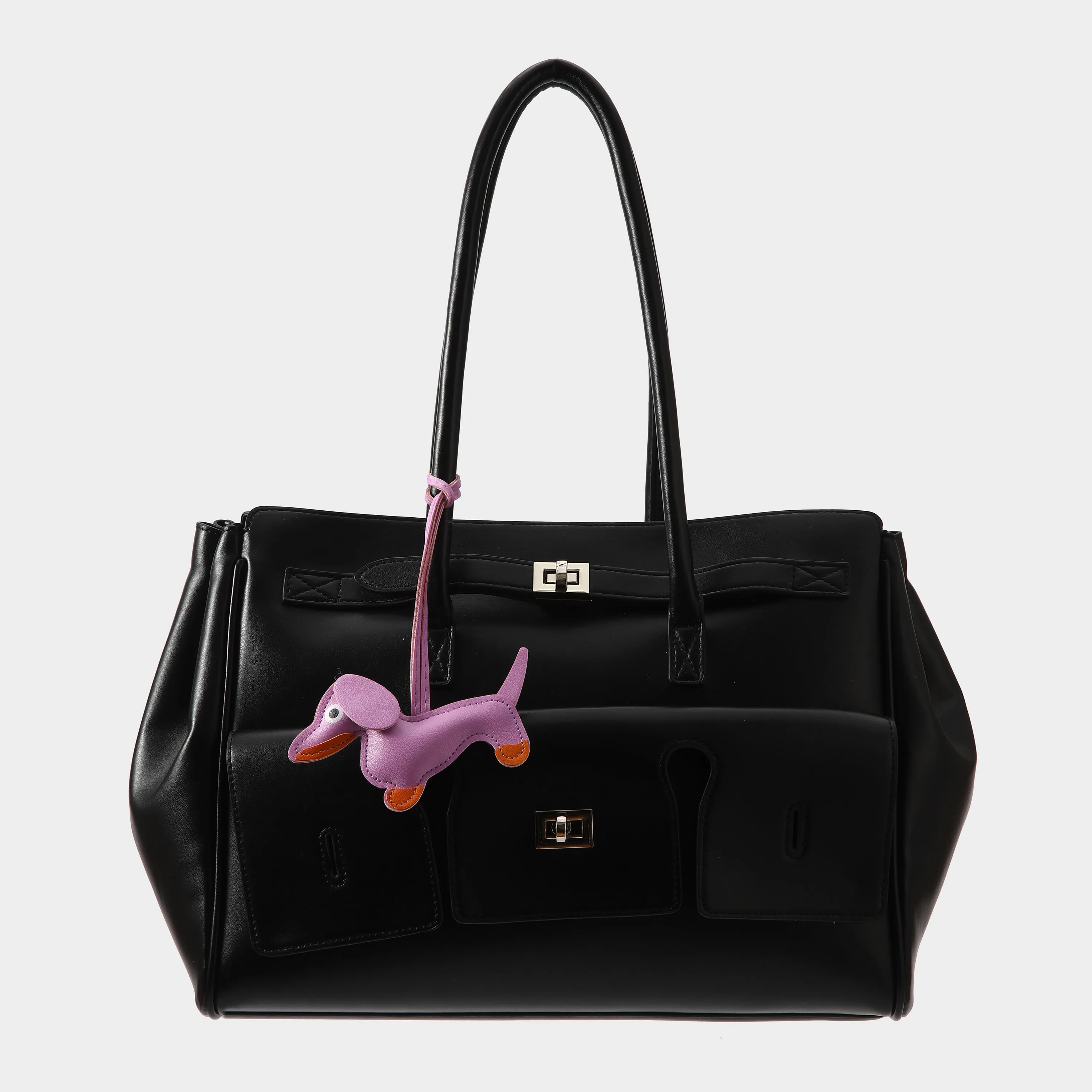 Dog Bag Charm Lilac