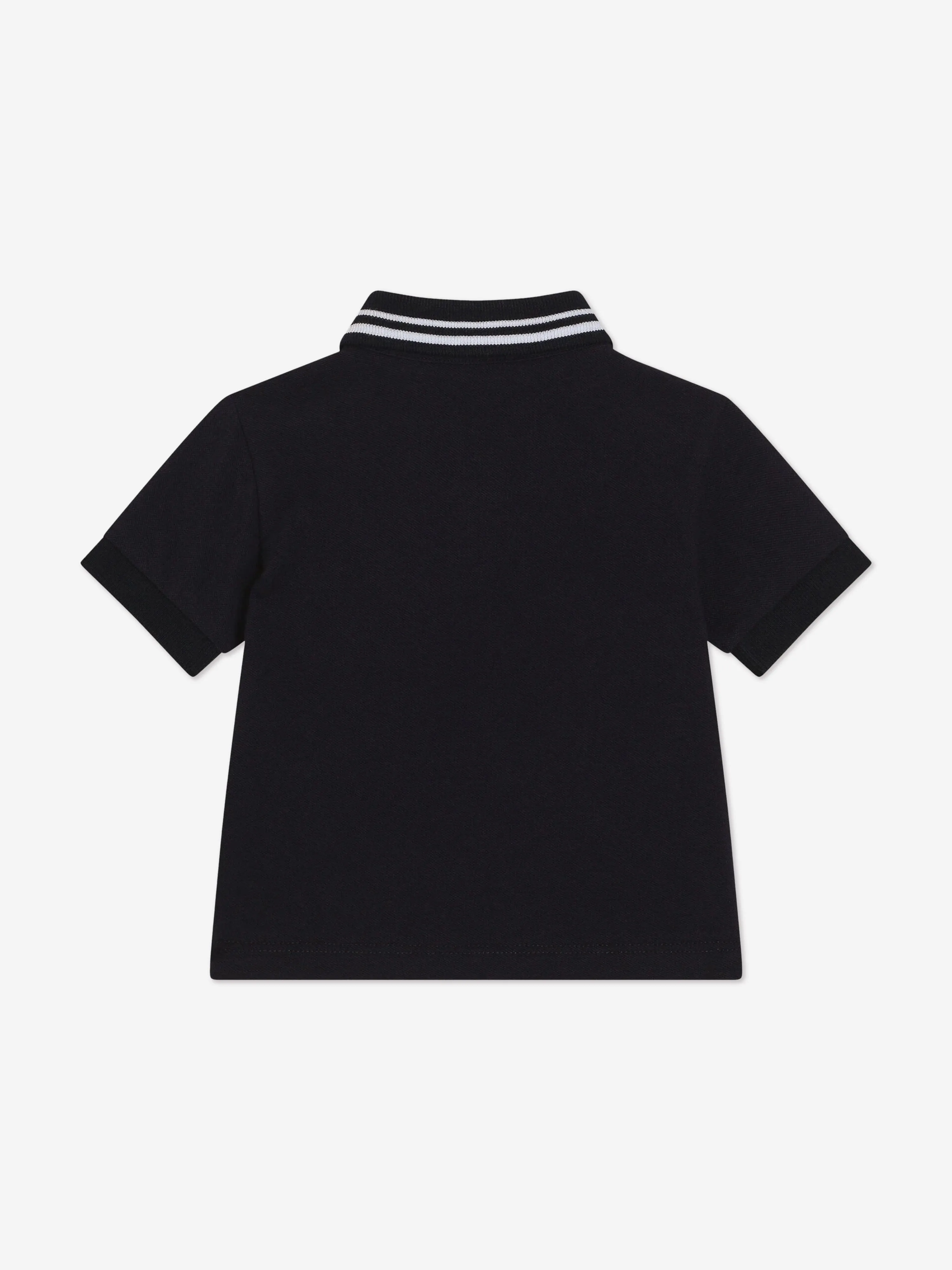 Dolce & Gabbana Baby Boys Pocket Polo Shirt in Navy