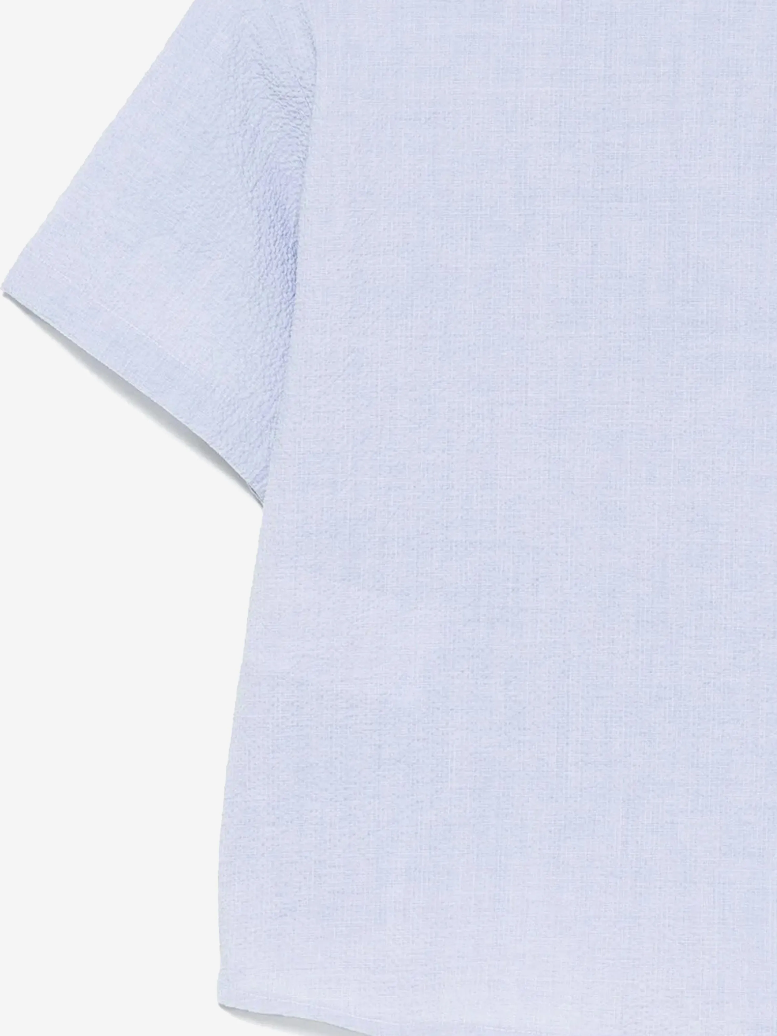 Emporio Armani Boys Pocket Shirt in Blue