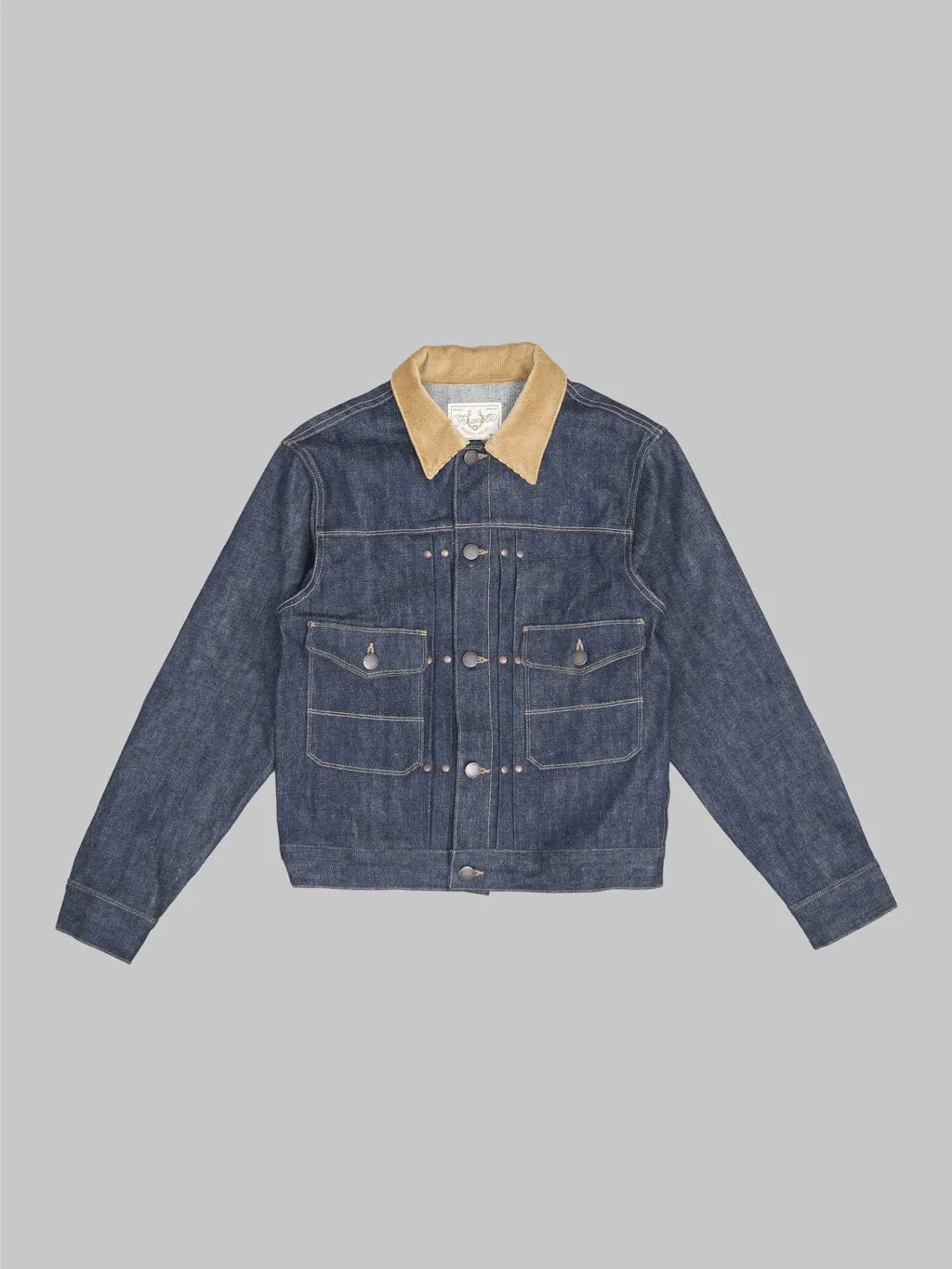 Freenote Cloth RJ-3 13 Ounce Indigo Denim Jacket