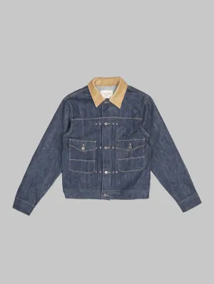 Freenote Cloth RJ-3 13 Ounce Indigo Denim Jacket