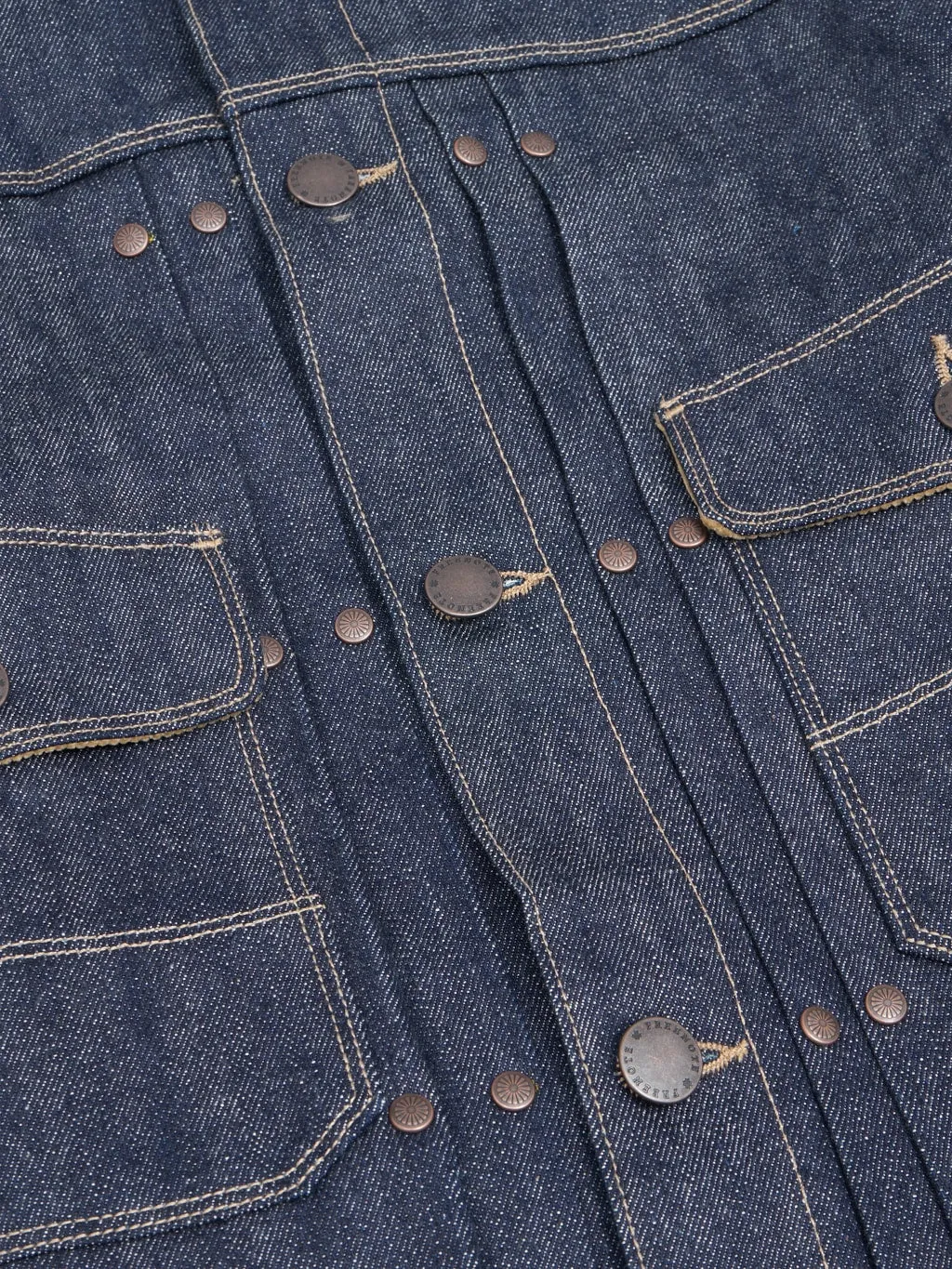 Freenote Cloth RJ-3 13 Ounce Indigo Denim Jacket
