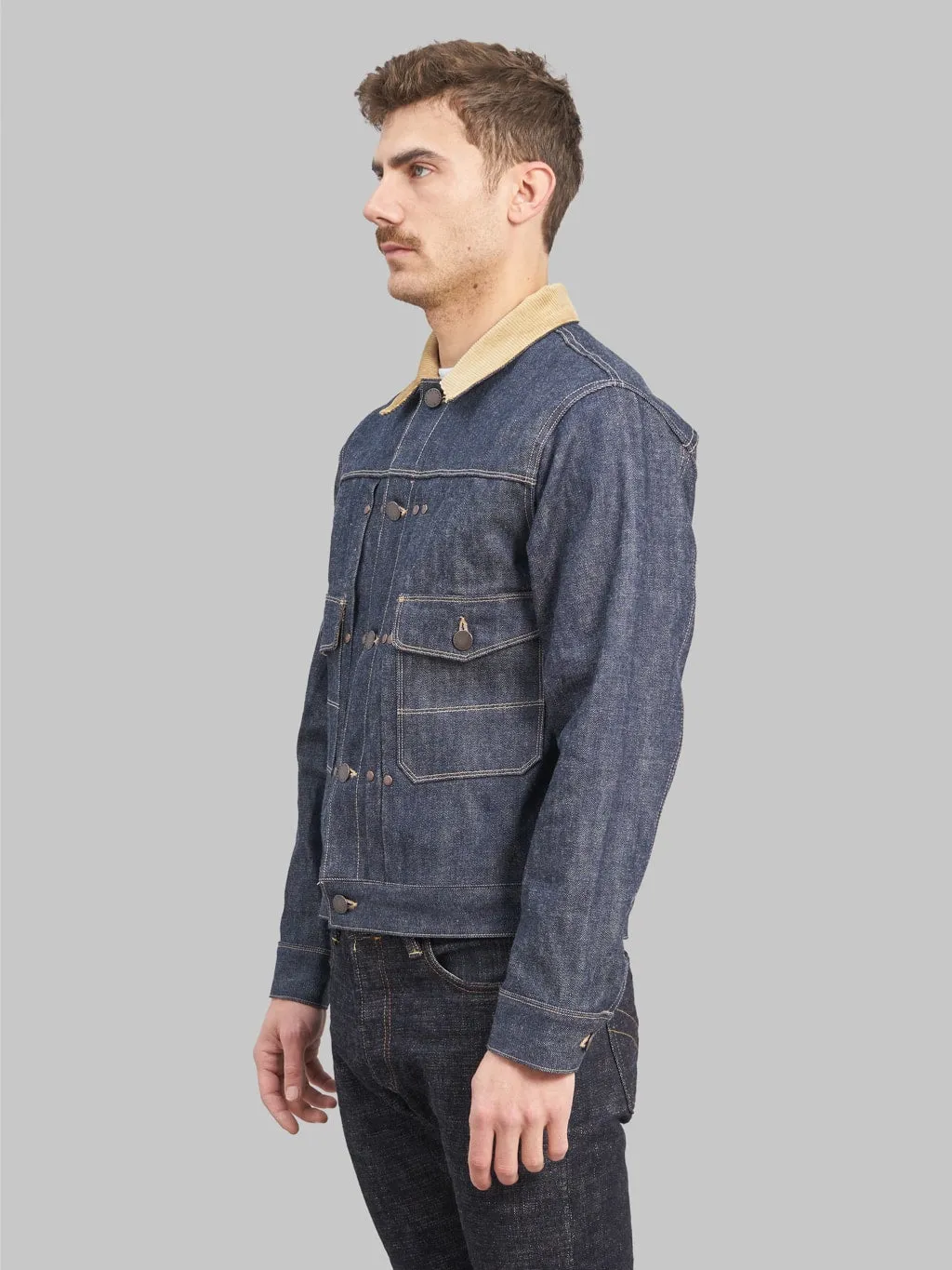 Freenote Cloth RJ-3 13 Ounce Indigo Denim Jacket
