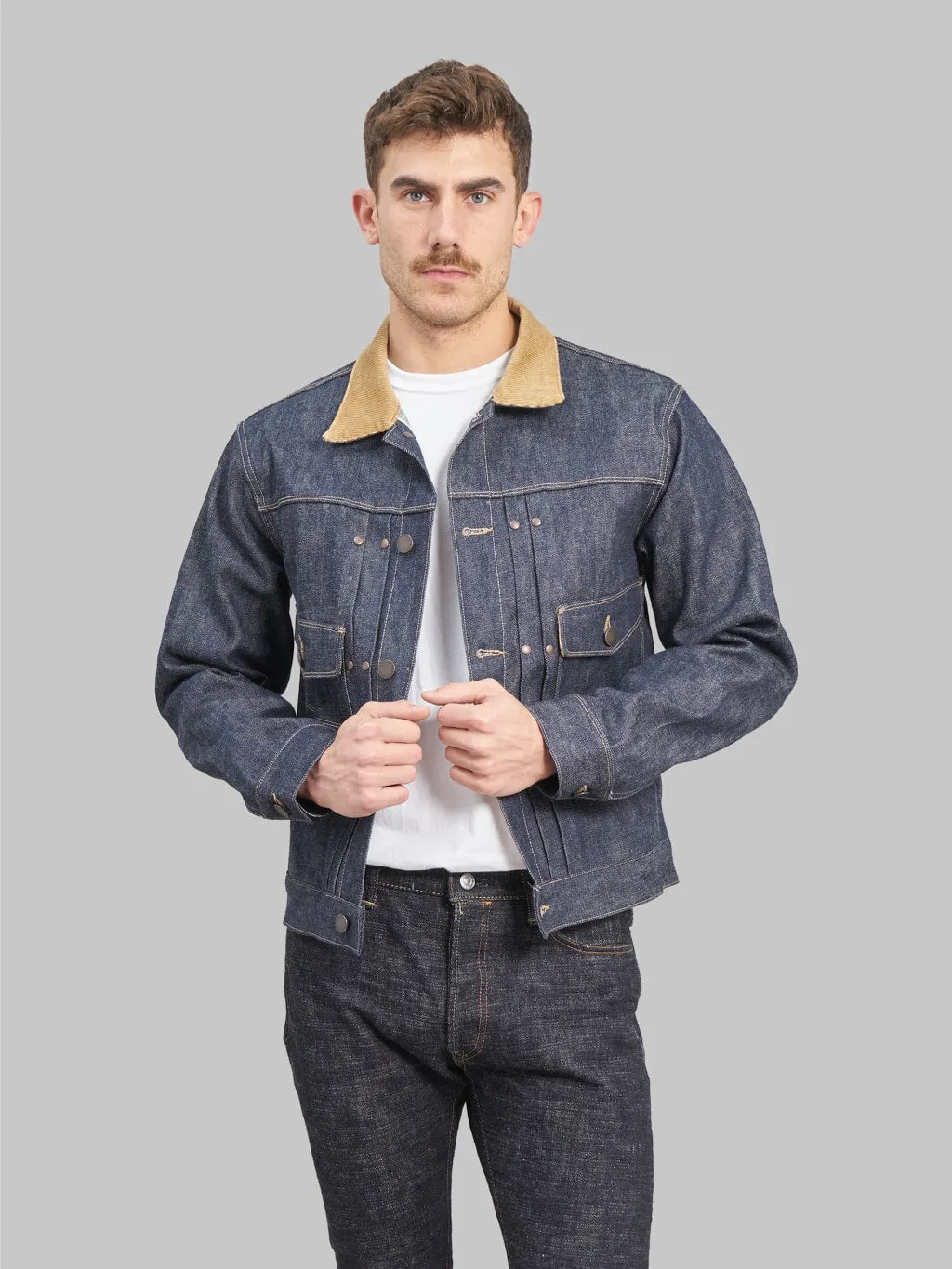 Freenote Cloth RJ-3 13 Ounce Indigo Denim Jacket