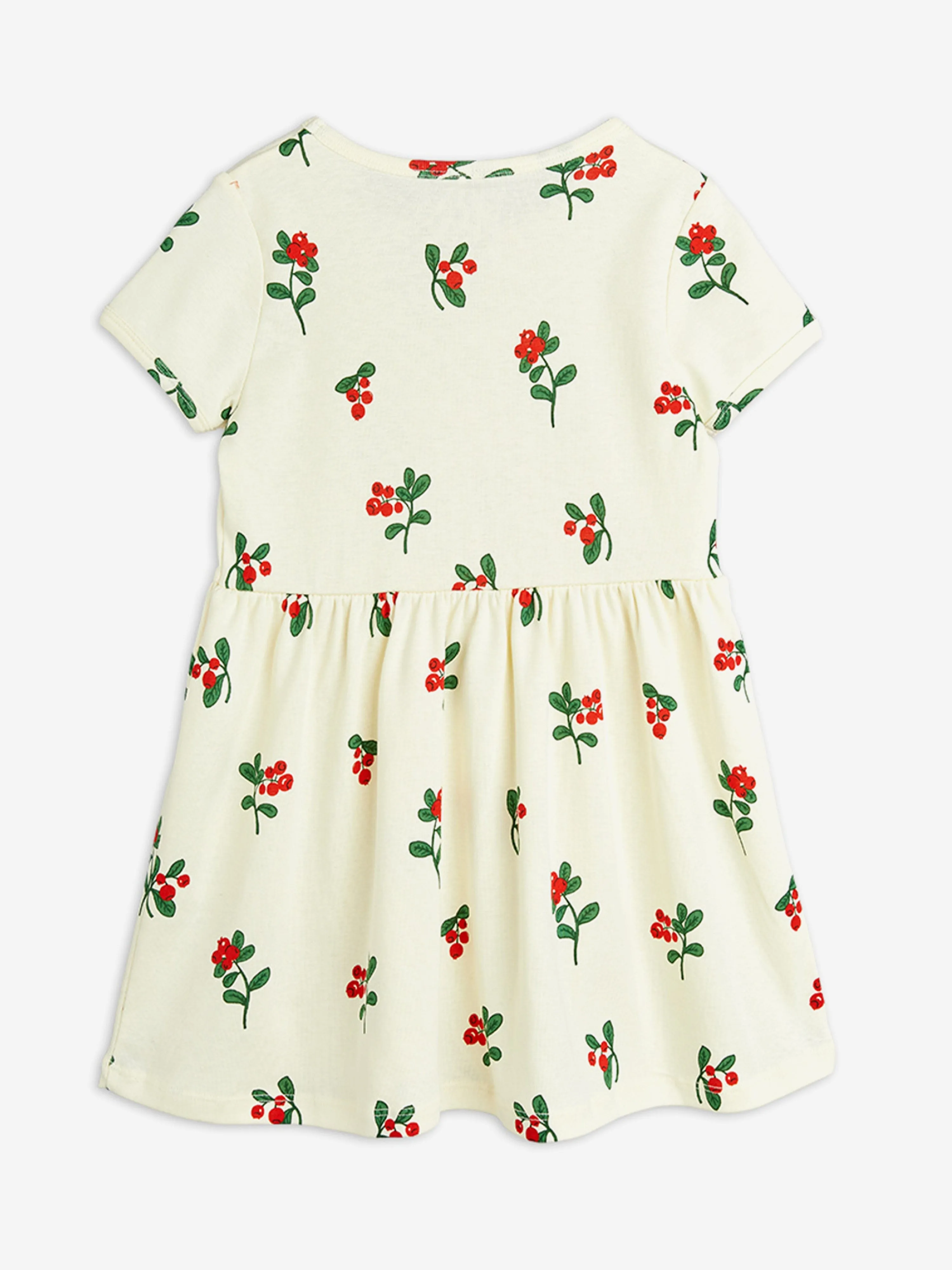 Girls Lingonberries AOP Dress in Ivory