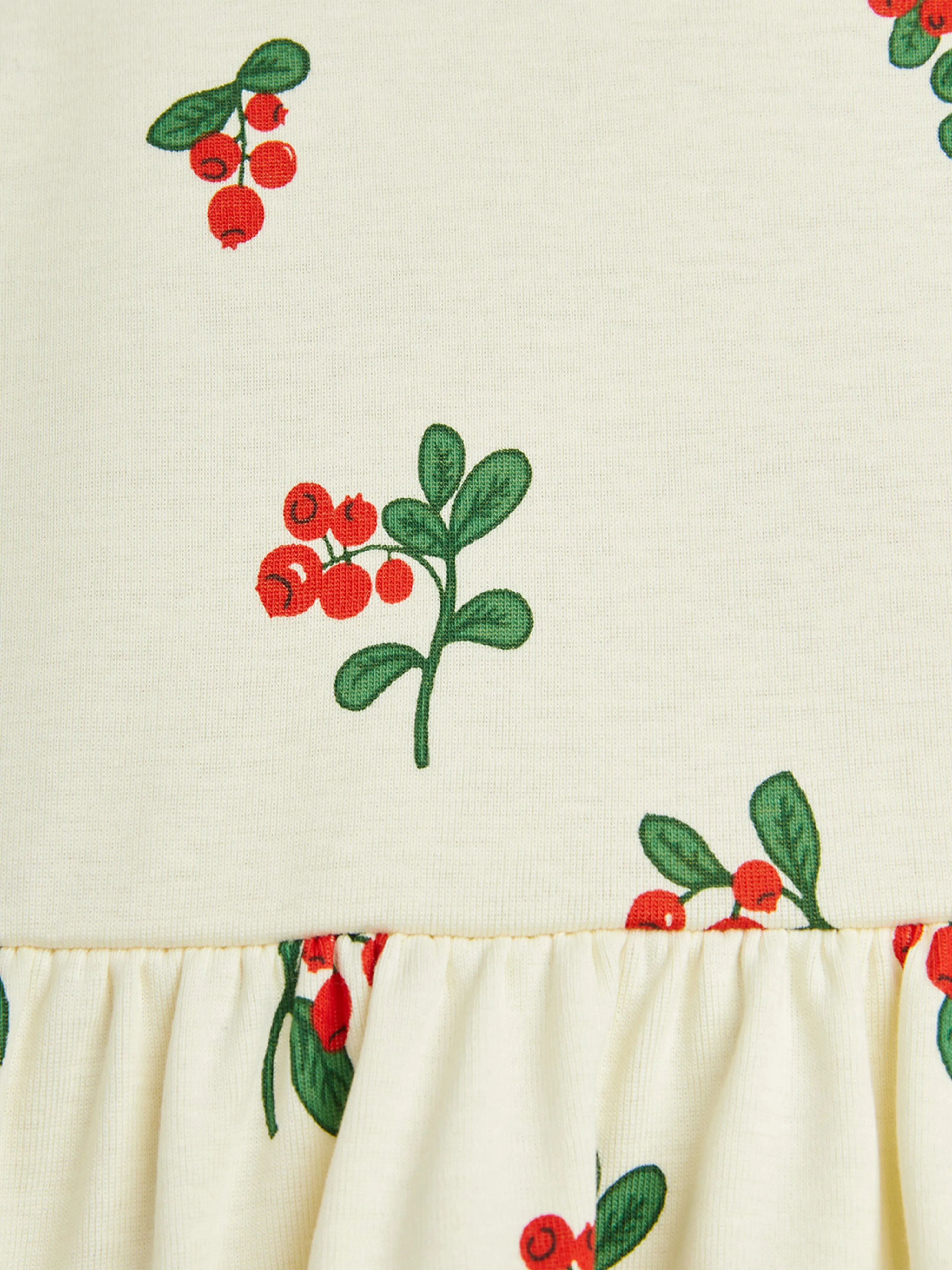 Girls Lingonberries AOP Dress in Ivory