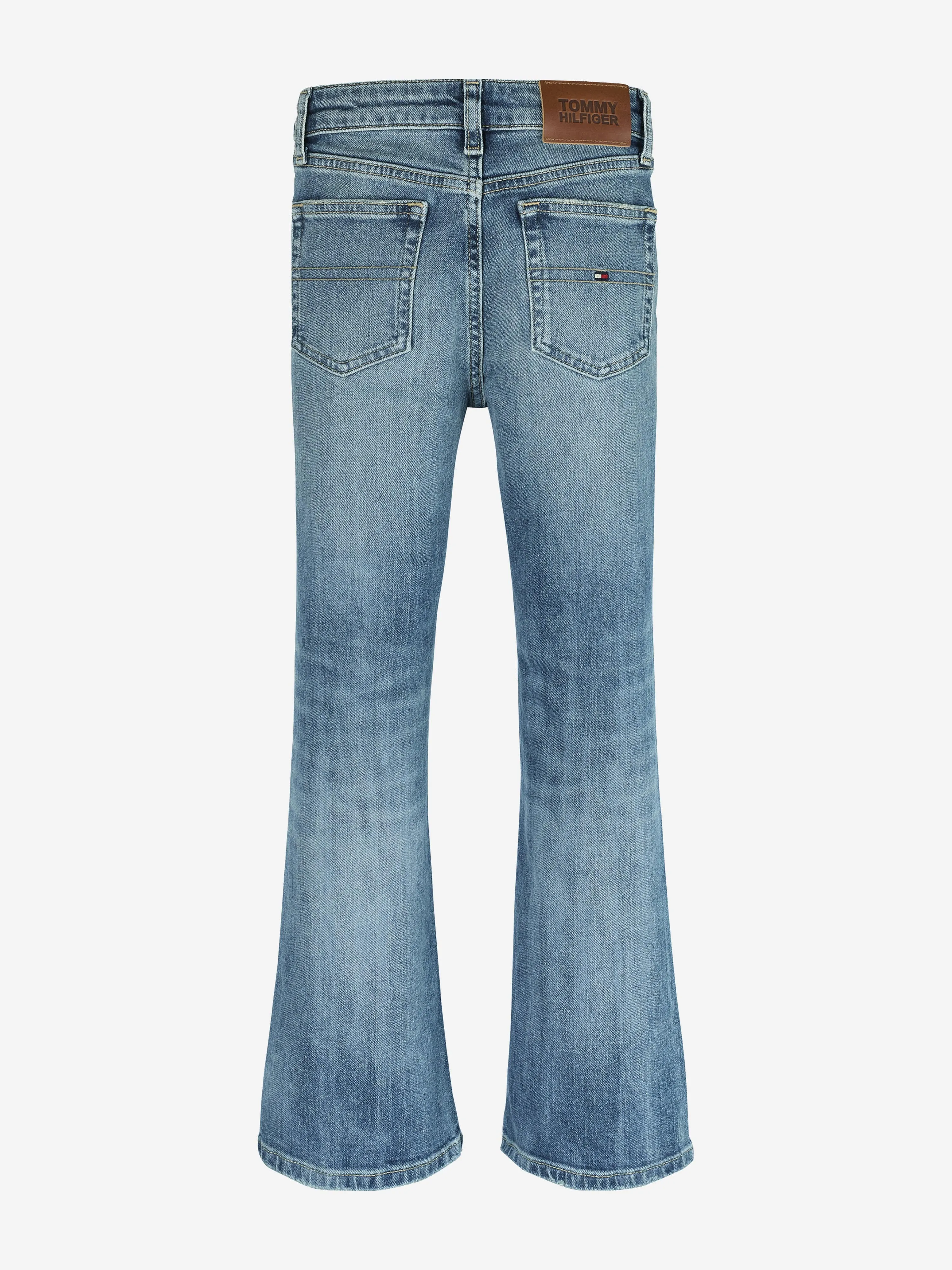 Girls Vintage Flared Jeans in Blue