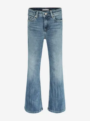 Girls Vintage Flared Jeans in Blue