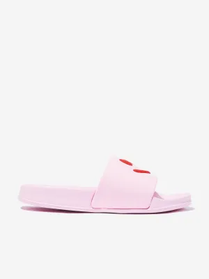 Girls Zhappy Sliders in Pink