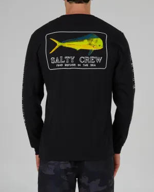 Golden Mahi Premium L/S Tee - Black