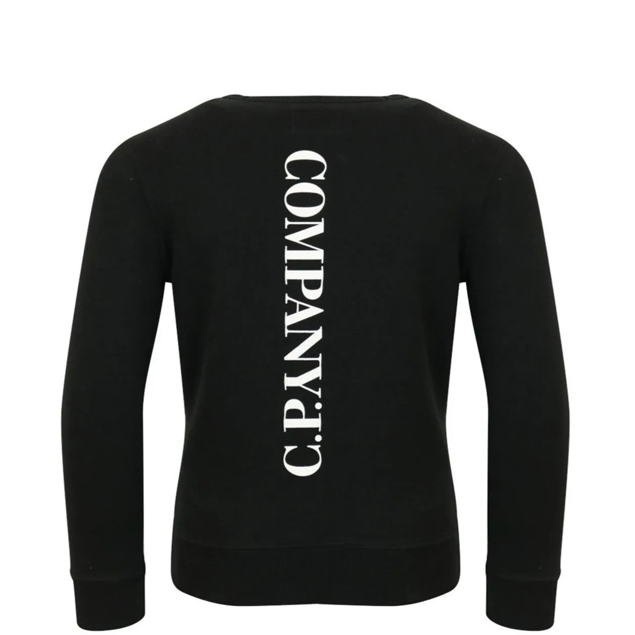 Kids CP Company White Logo Sweatshirt