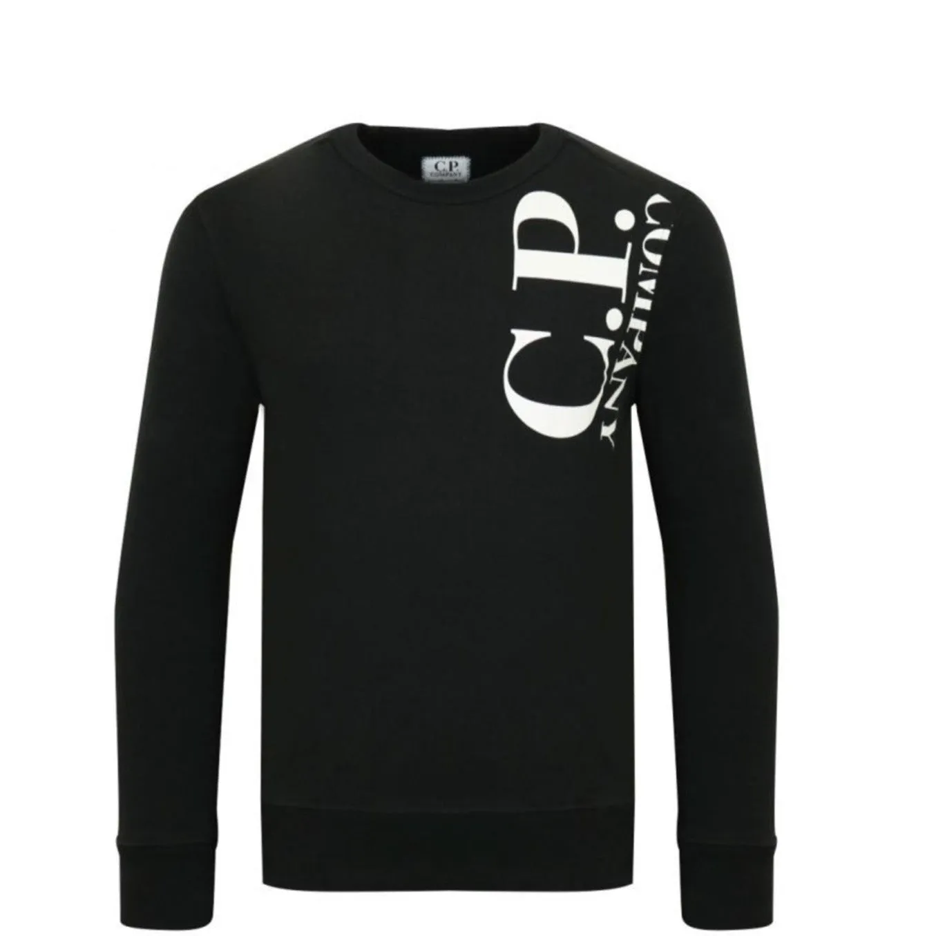 Kids CP Company White Logo Sweatshirt