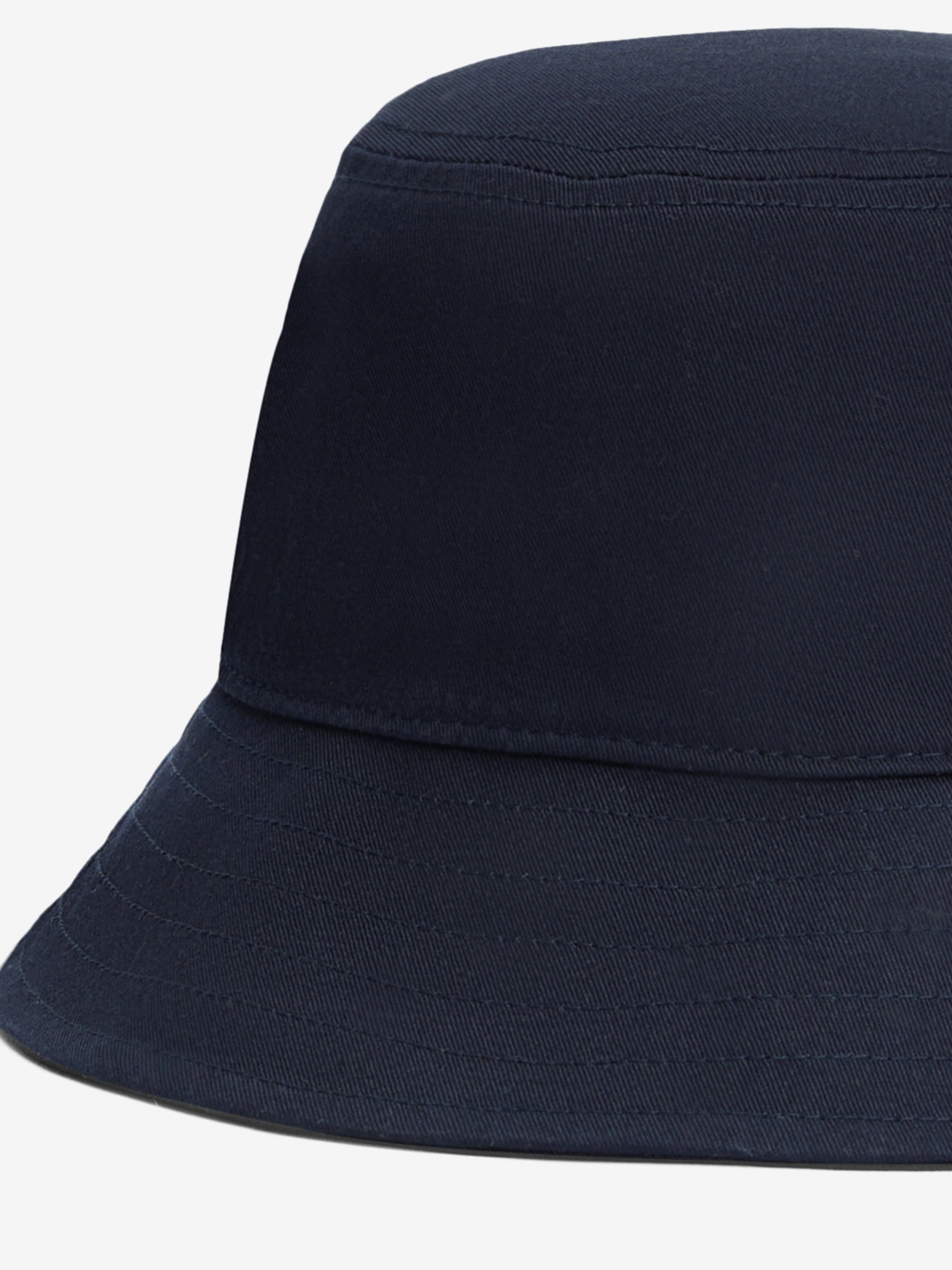 Kids Small Flag Bucket Hat in Navy