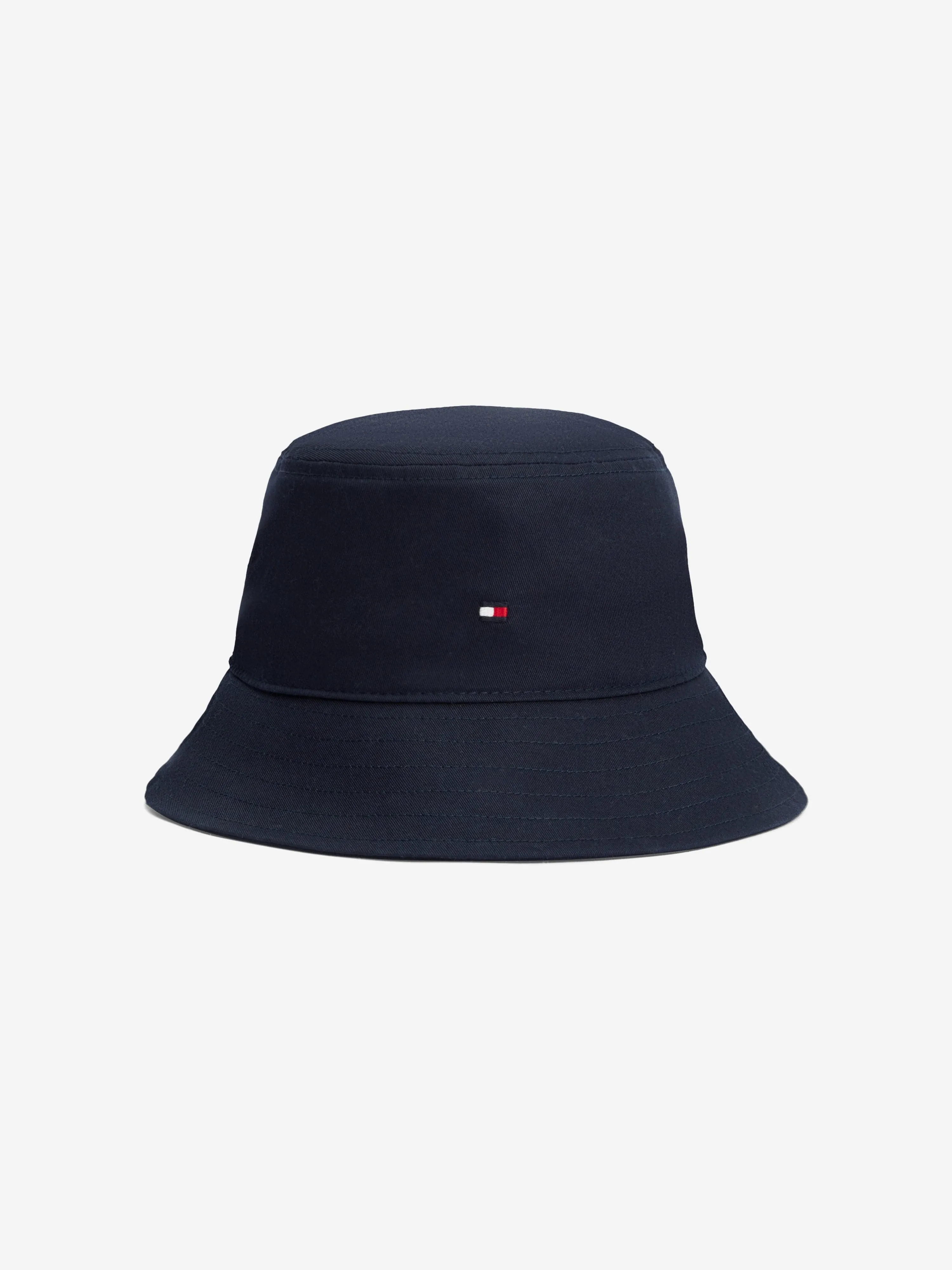 Kids Small Flag Bucket Hat in Navy