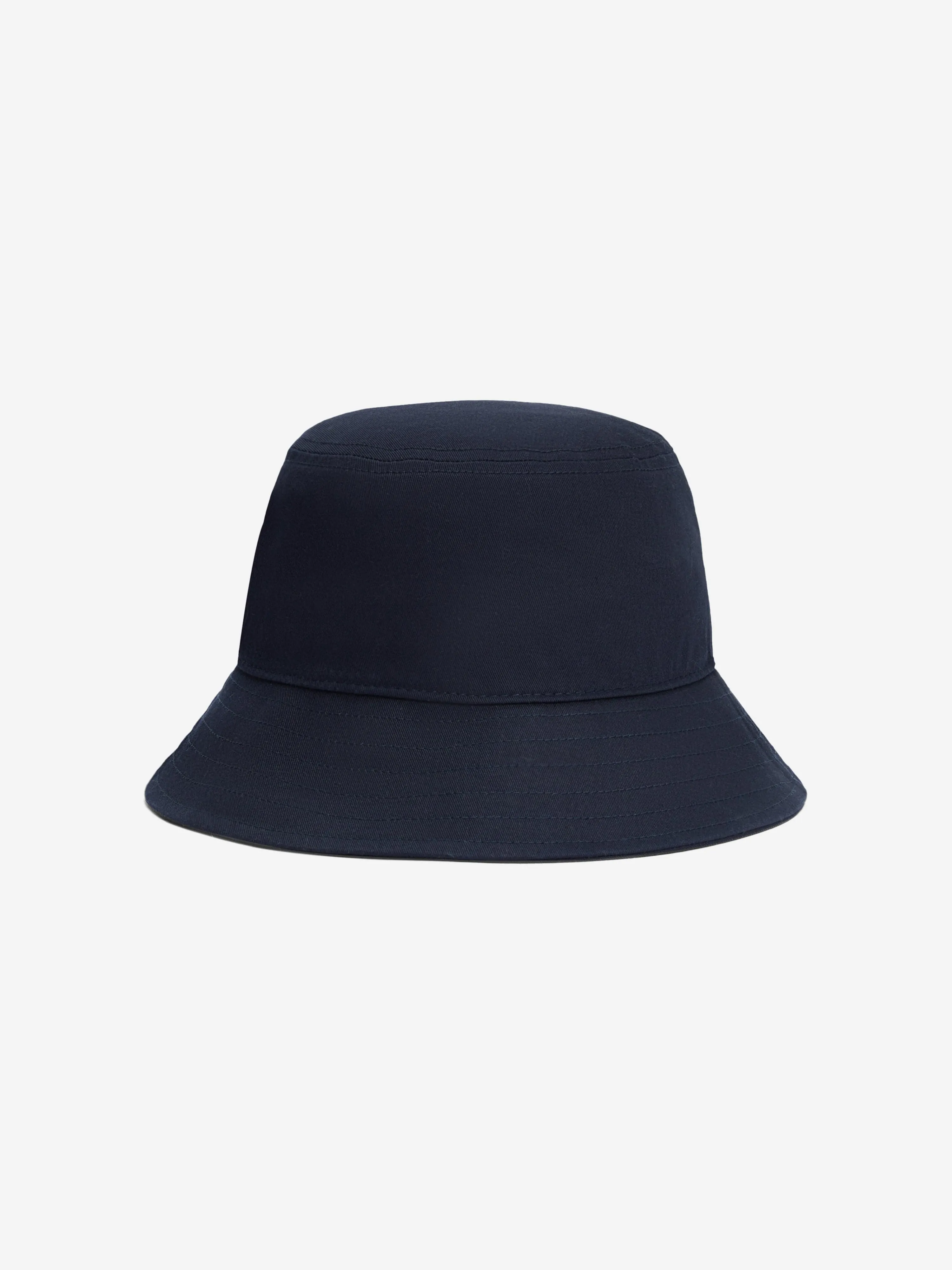 Kids Small Flag Bucket Hat in Navy