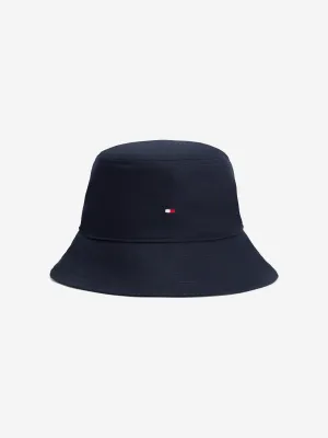 Kids Small Flag Bucket Hat in Navy