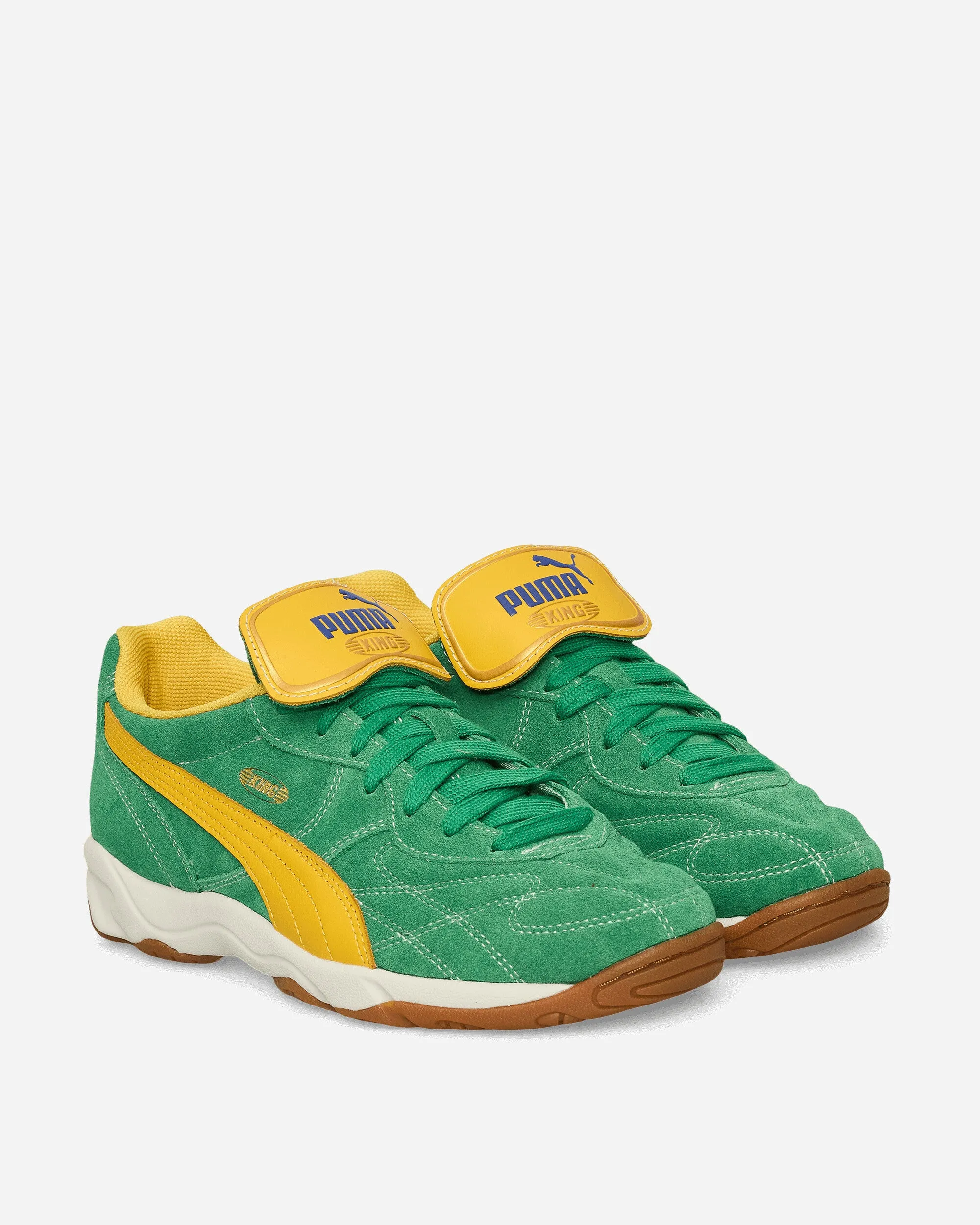 KING Indoor Royalty Sneakers Archive Green / Yellow Sizzle