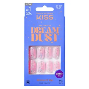 Kiss Gel Fantasy Dreamdust Nails - Diamonds For Me