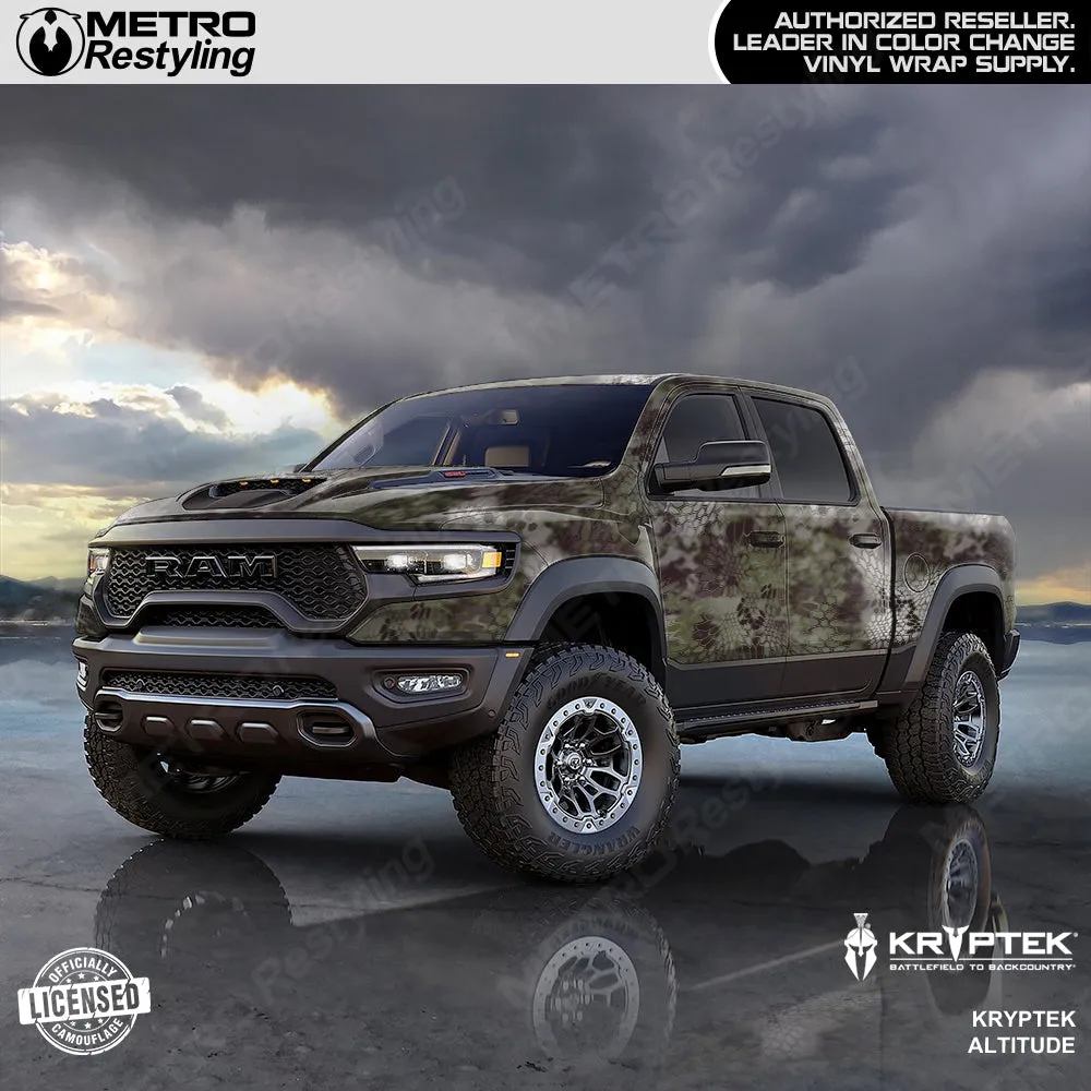Kryptek Altitude Camouflage Vinyl Wrap Film